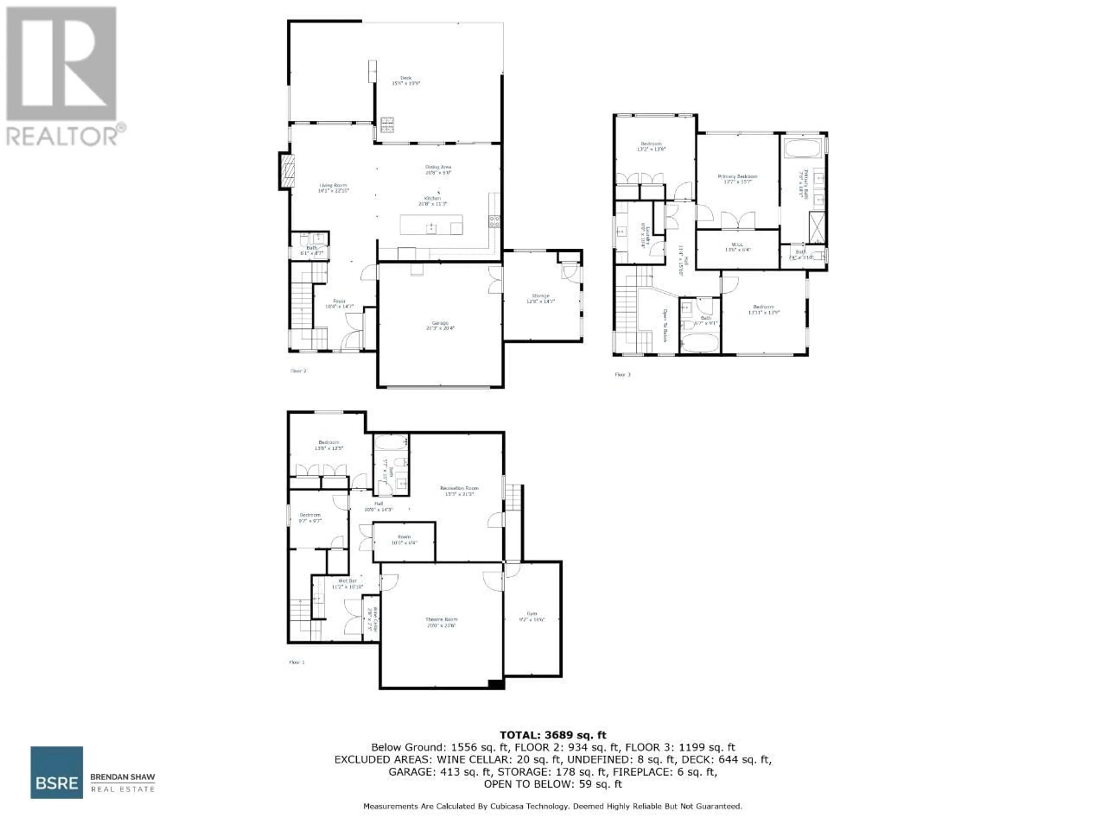 Floor plan for 205 RUE CHEVAL NOIR, Tobiano British Columbia