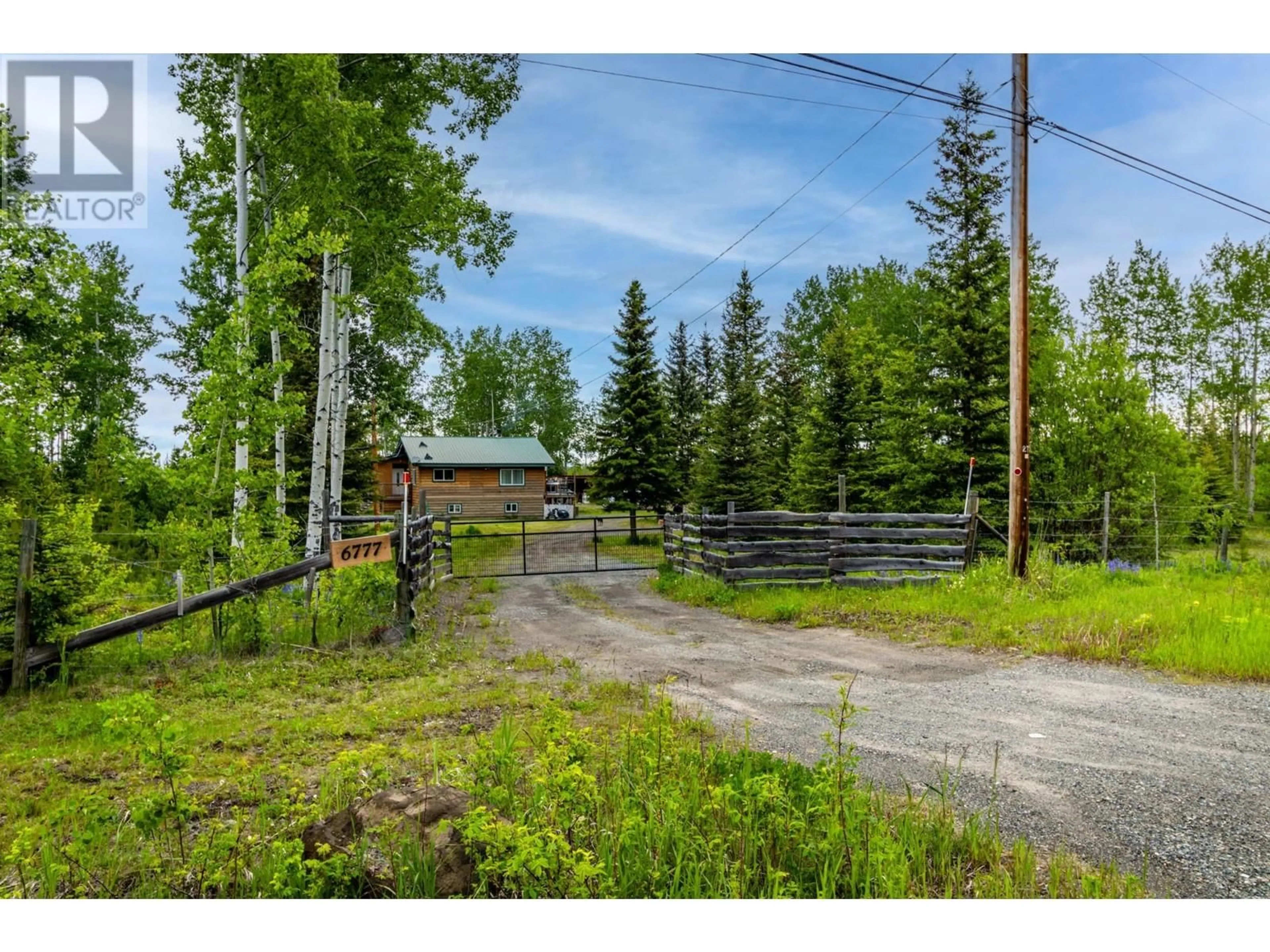 Fenced yard for 6777 HIGHWAY 24, Little Fort British Columbia V0K1X1