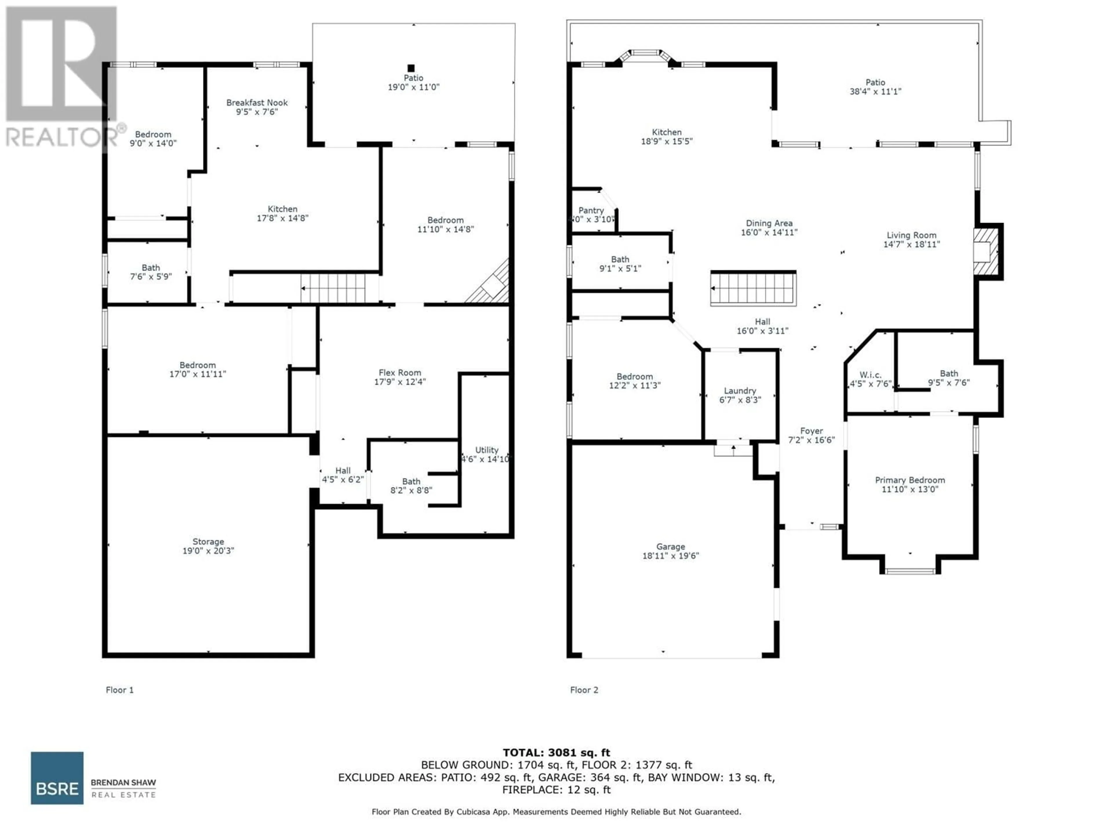 Floor plan for 1355 SUNSHINE CRT, Kamloops British Columbia