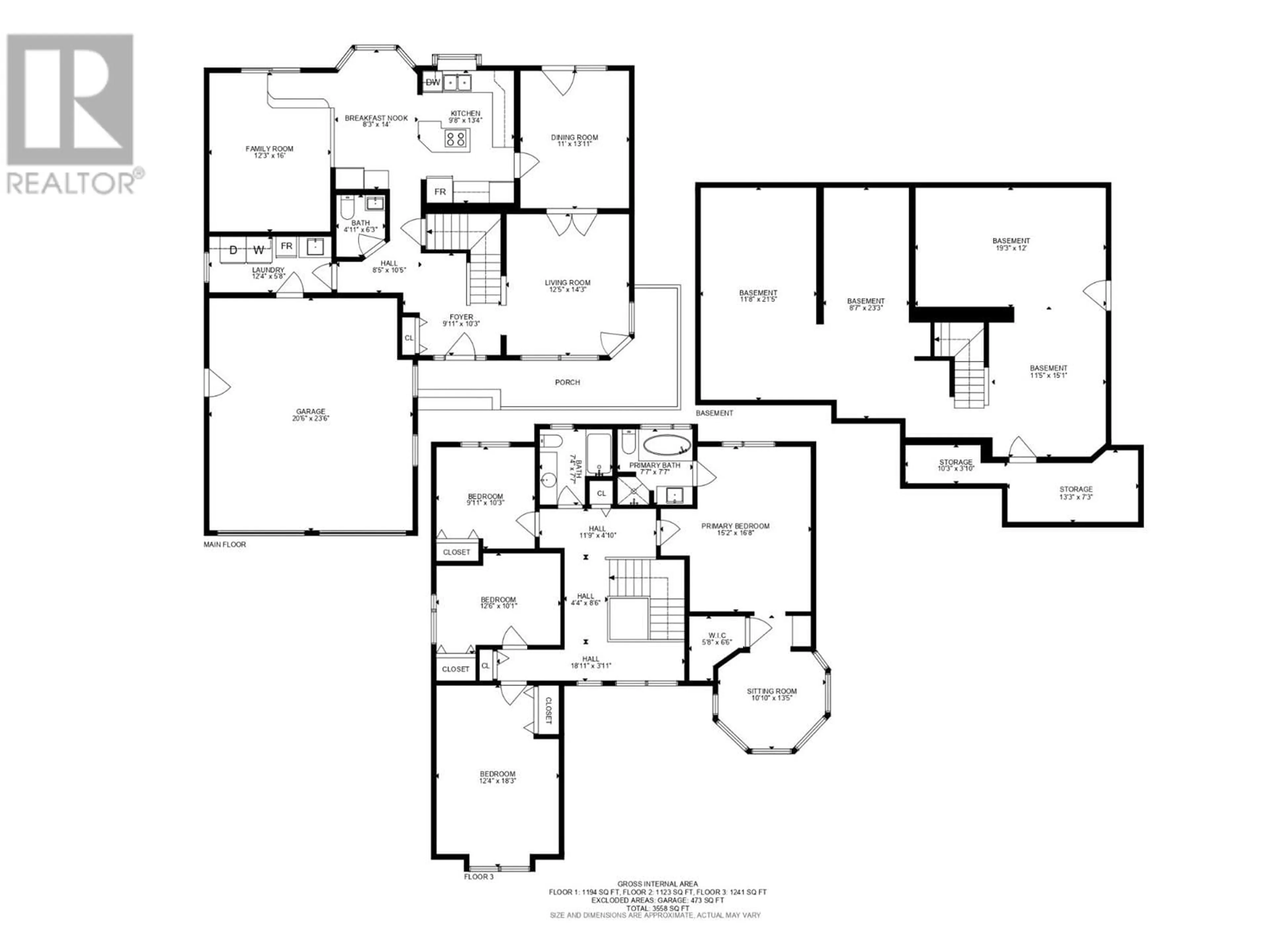 Floor plan for 876 NICOLANI DRIVE, Kamloops British Columbia V2B5B3