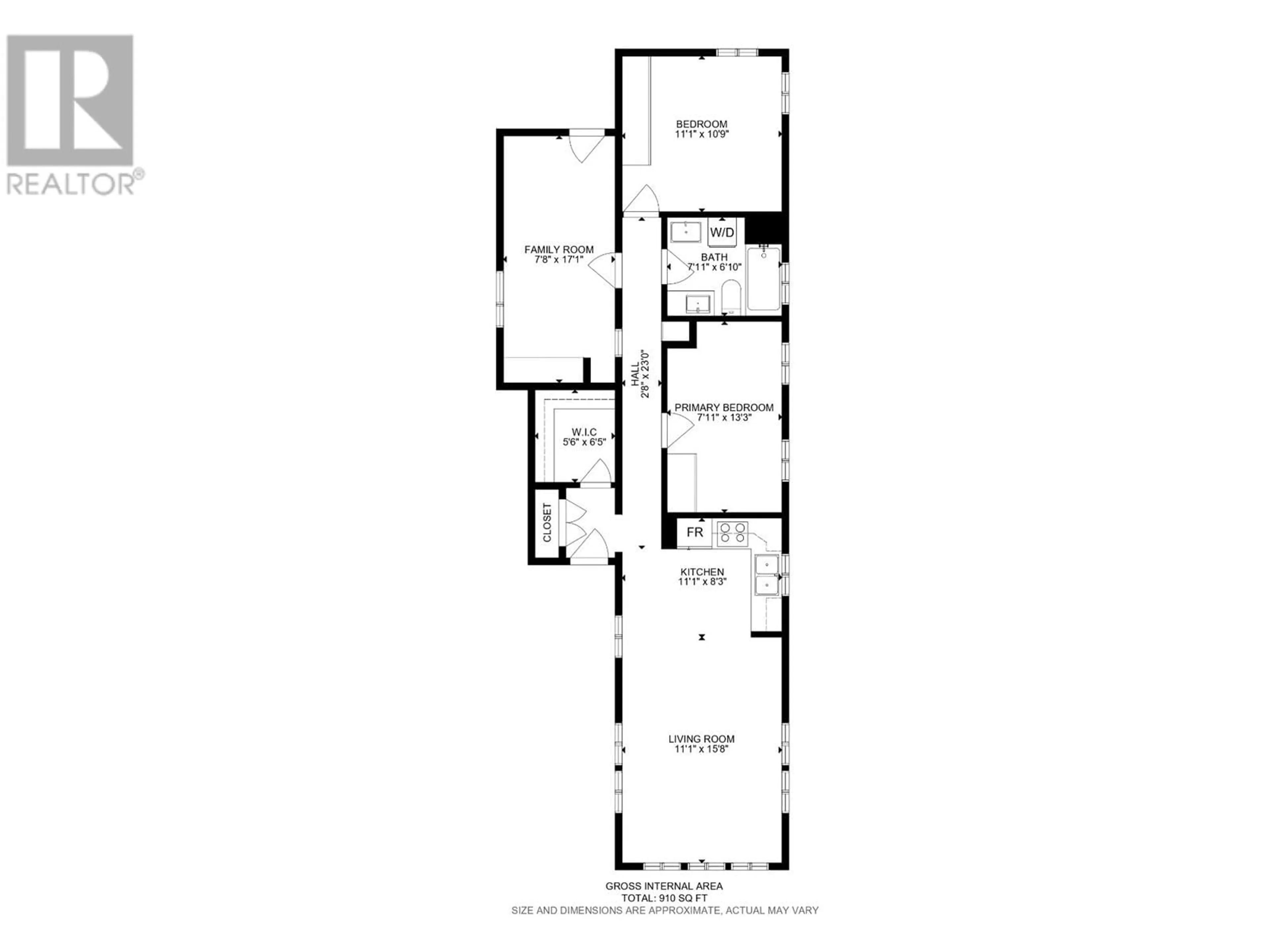 Floor plan for 42-1175 ROSE HILL ROAD, Kamloops British Columbia V2E1G9