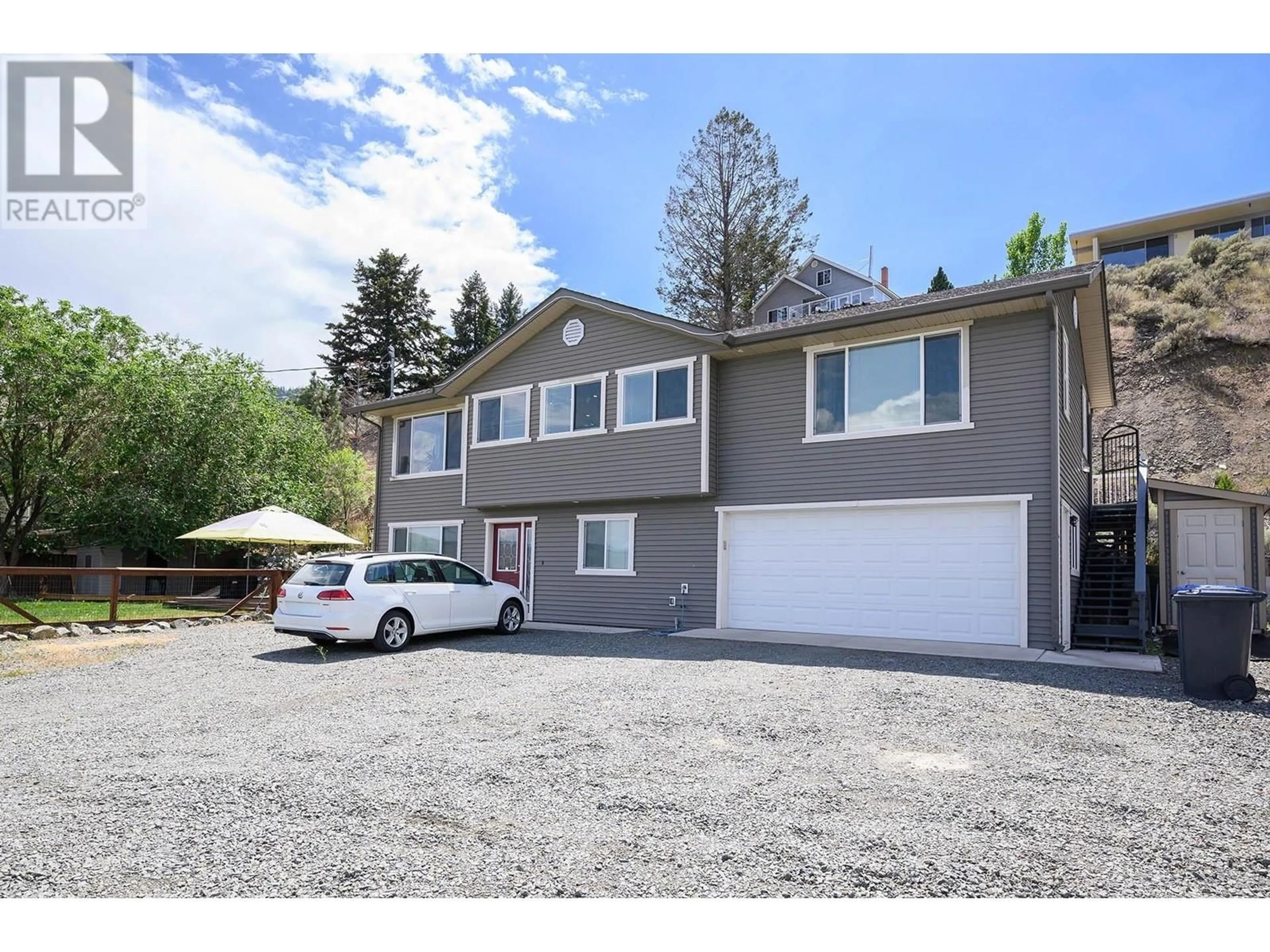 Frontside or backside of a home, the street view for 6220 SAVONA ACCESS Road, Kamloops British Columbia V0K2J0