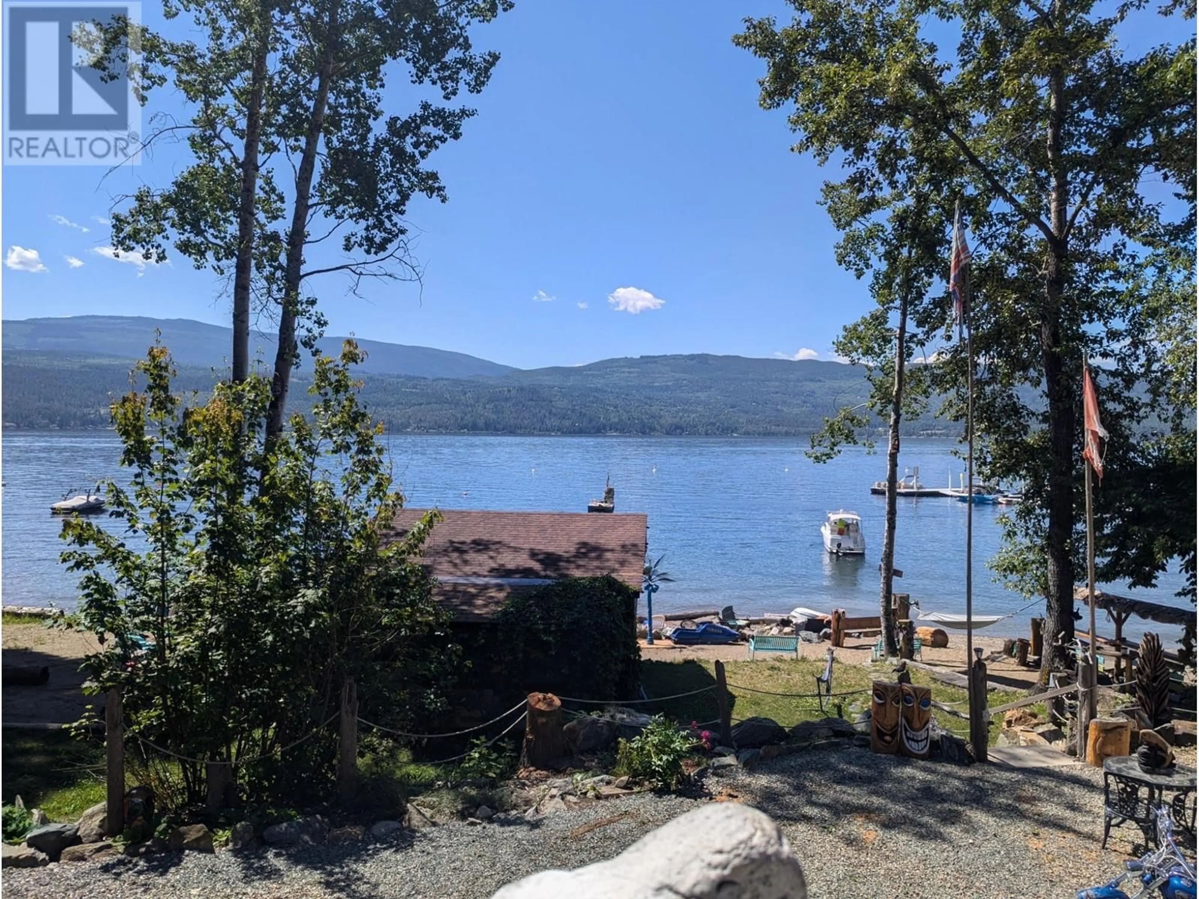 A pic from exterior of the house or condo, lake for 7780 BENTLEY Road, North Shuswap British Columbia V0E1M8