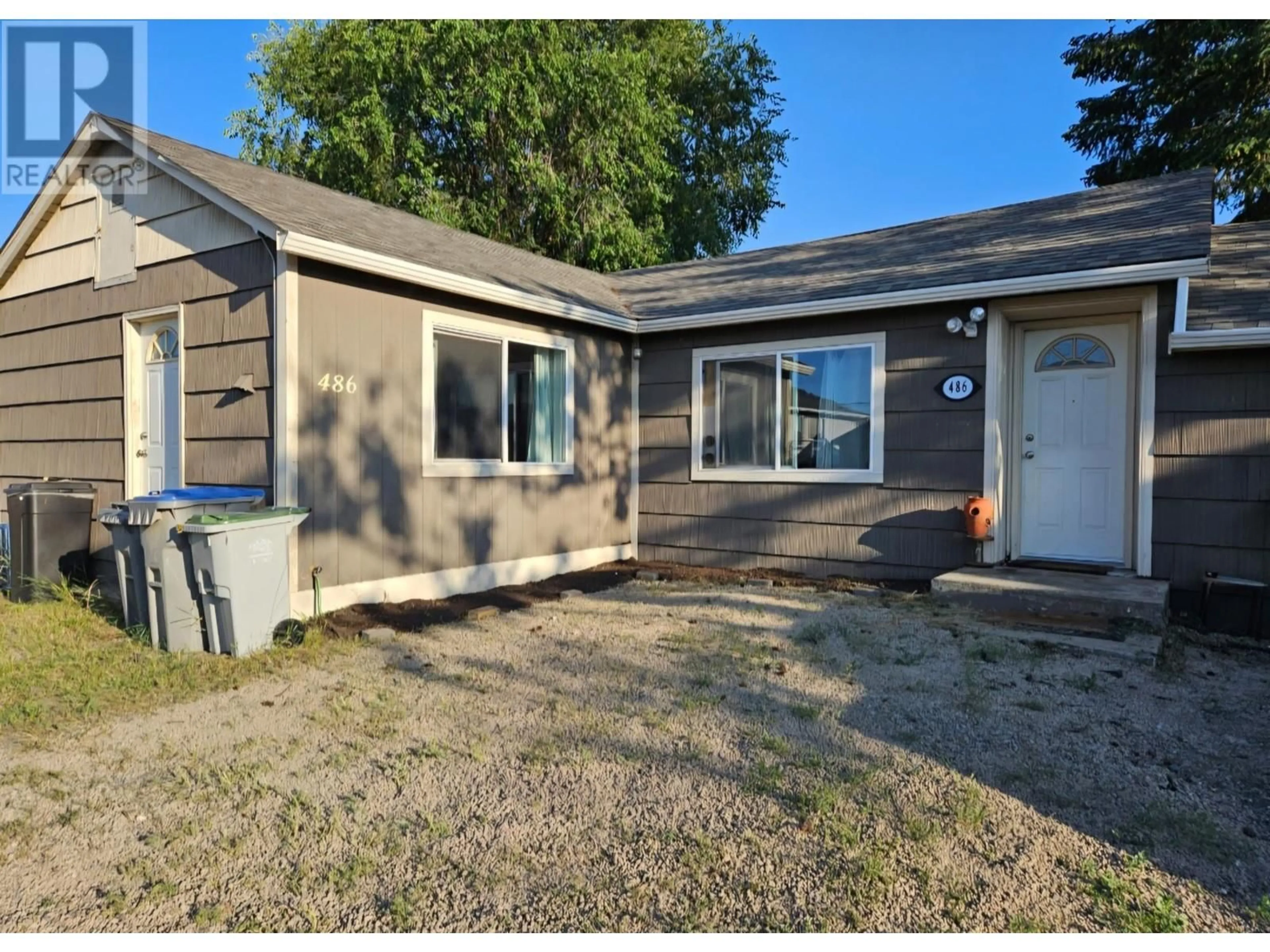 Frontside or backside of a home, cottage for 486 FORTUNE Drive, Kamloops British Columbia V2H1T7