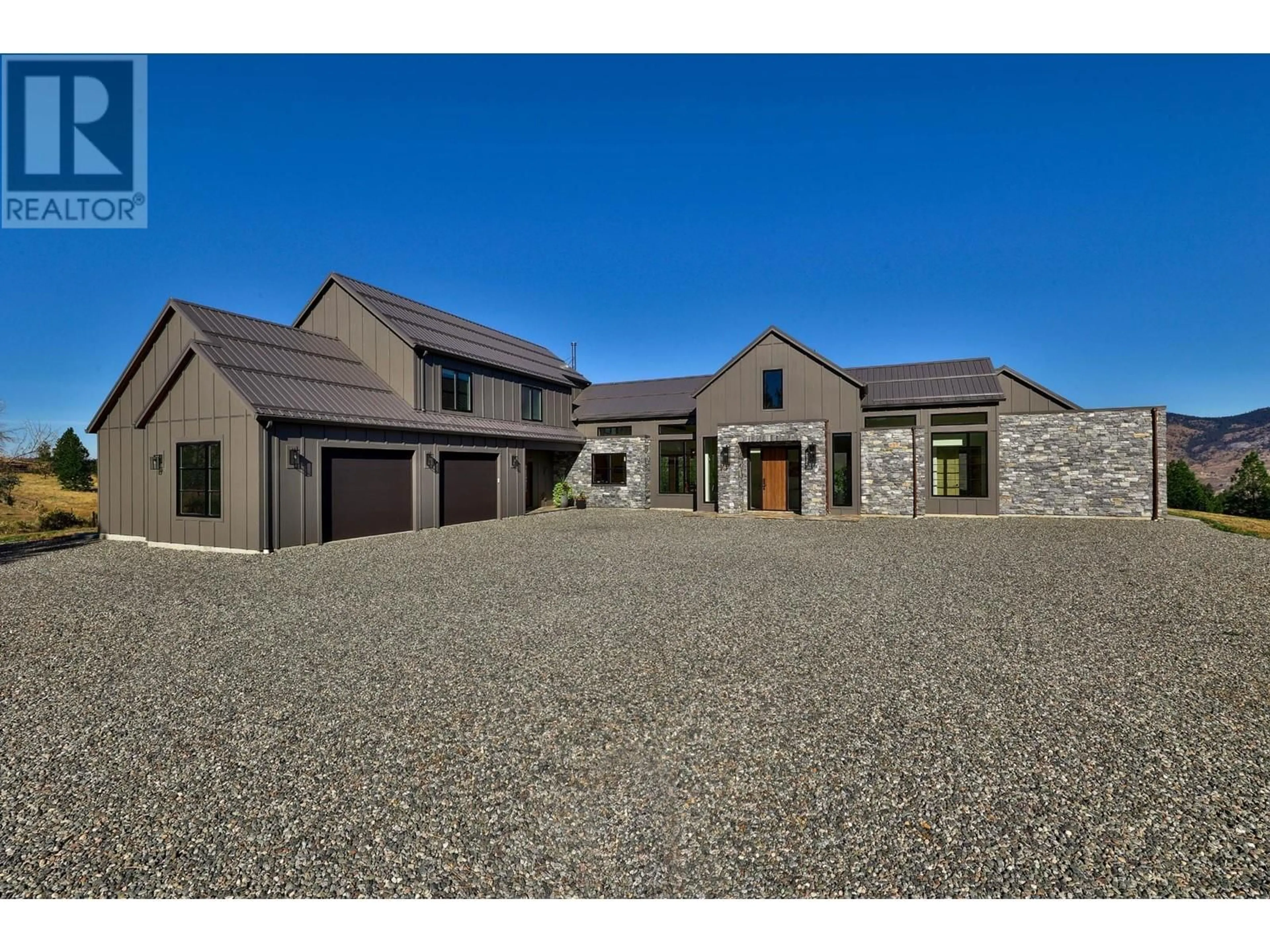 Home with brick exterior material for 8555 BARNHARTVALE ROAD, Kamloops British Columbia