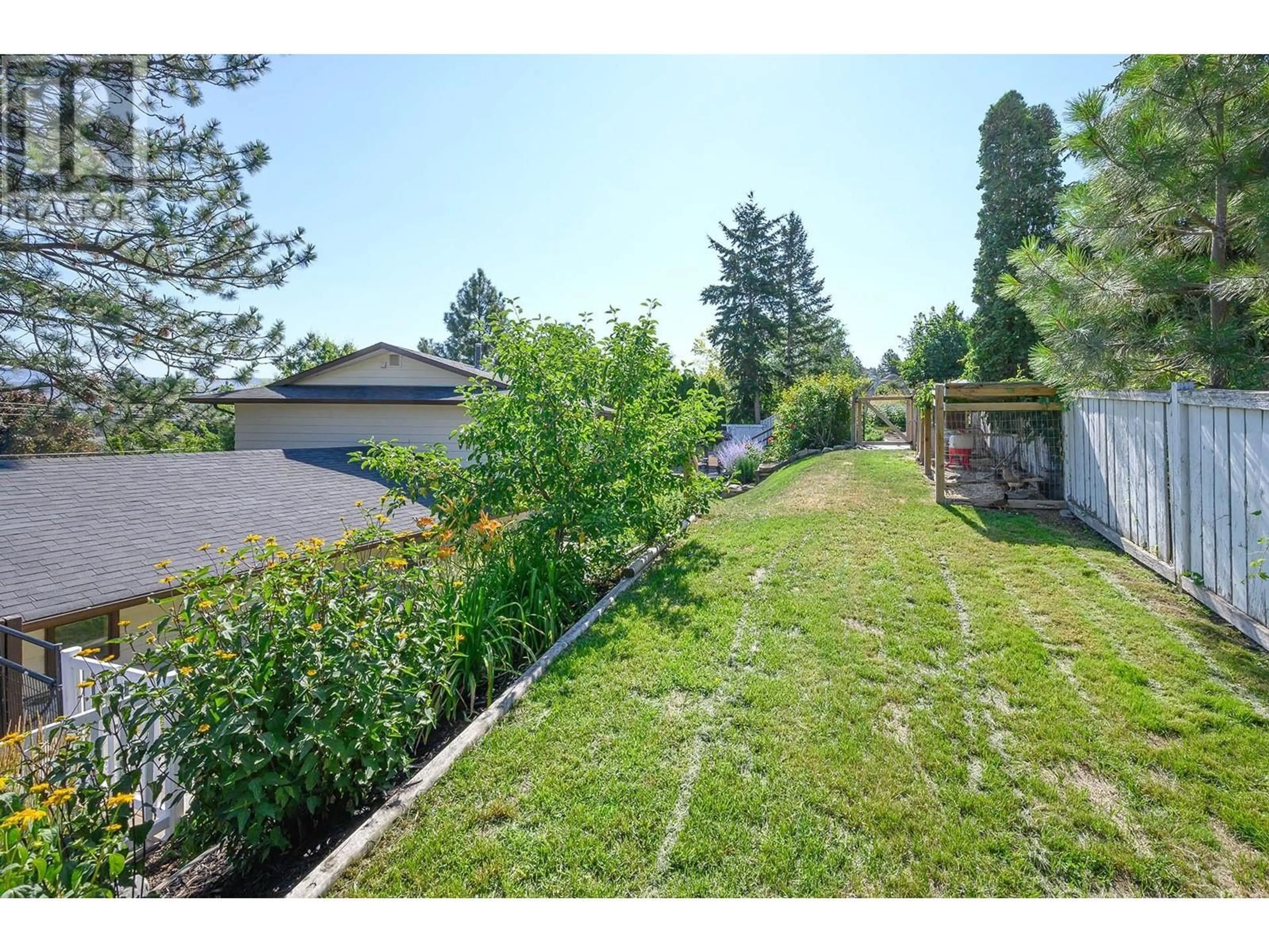 Fenced yard for 5325 MORRIS PLACE, Kamloops British Columbia V2C5S3