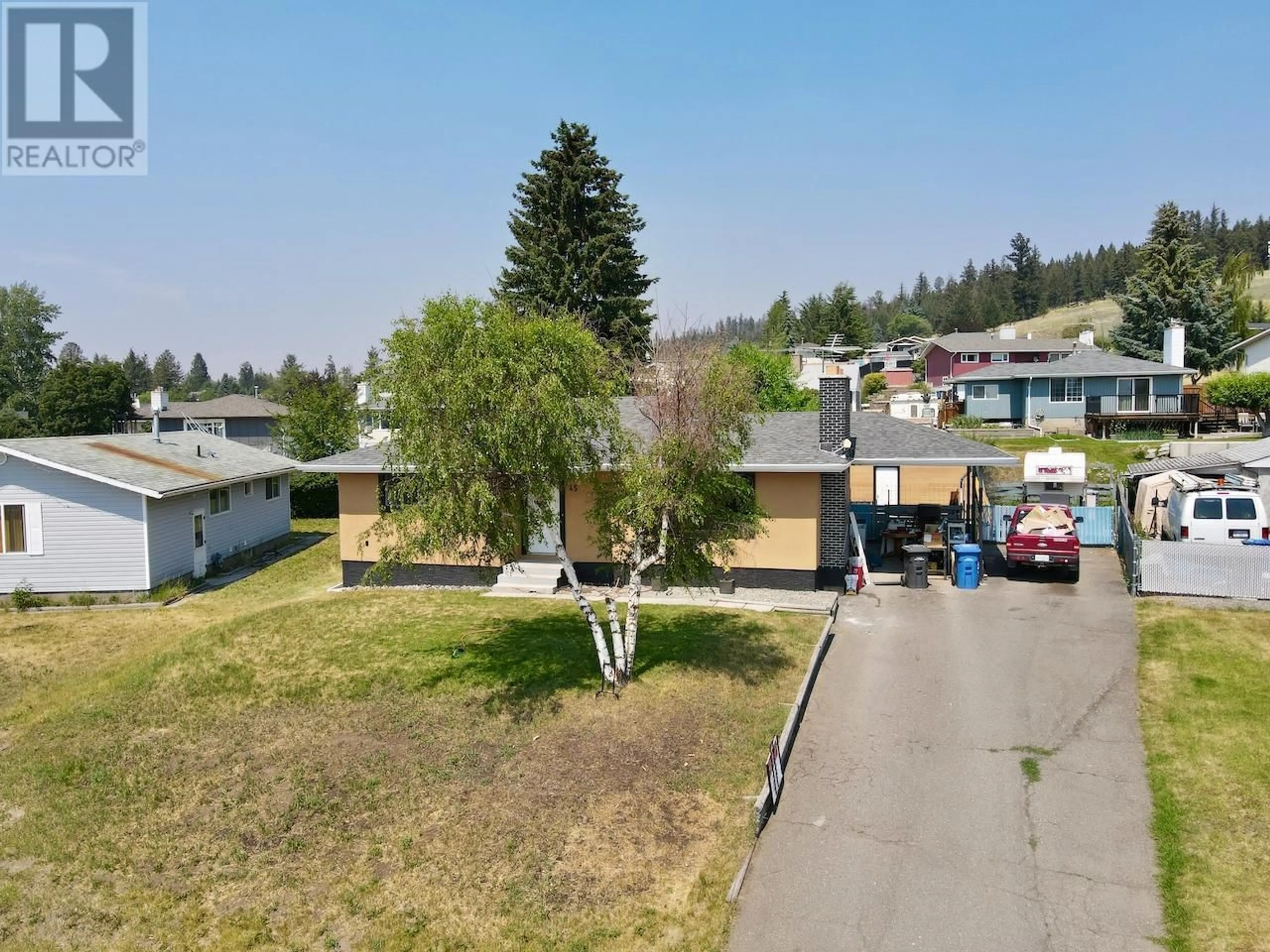 Frontside or backside of a home for 45 BERYL DRIVE, Logan Lake British Columbia