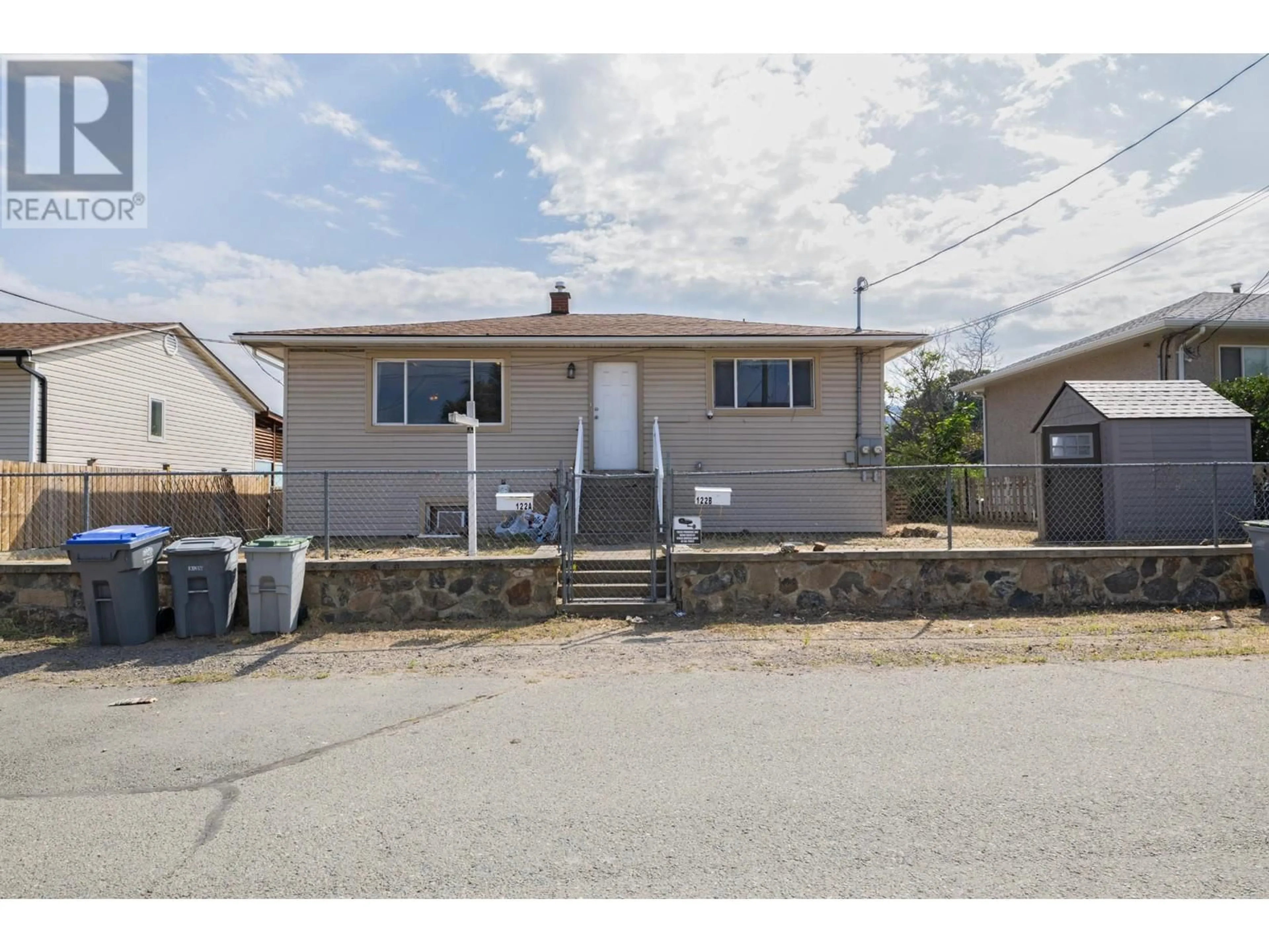 Frontside or backside of a home for 122 FAIRVIEW AVE, Kamloops British Columbia V2B1E6