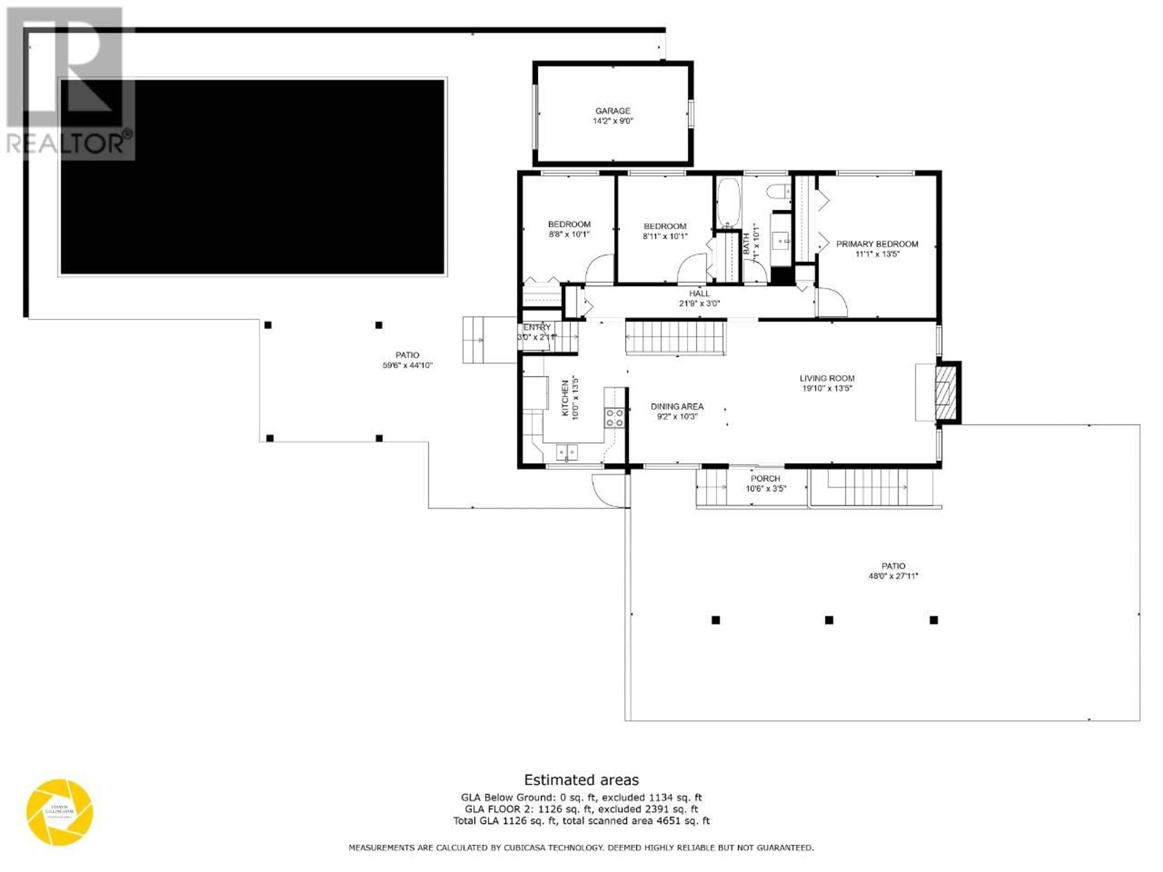 Floor plan for 125 HIGHLAND ROAD, Kamloops British Columbia V2C4P3