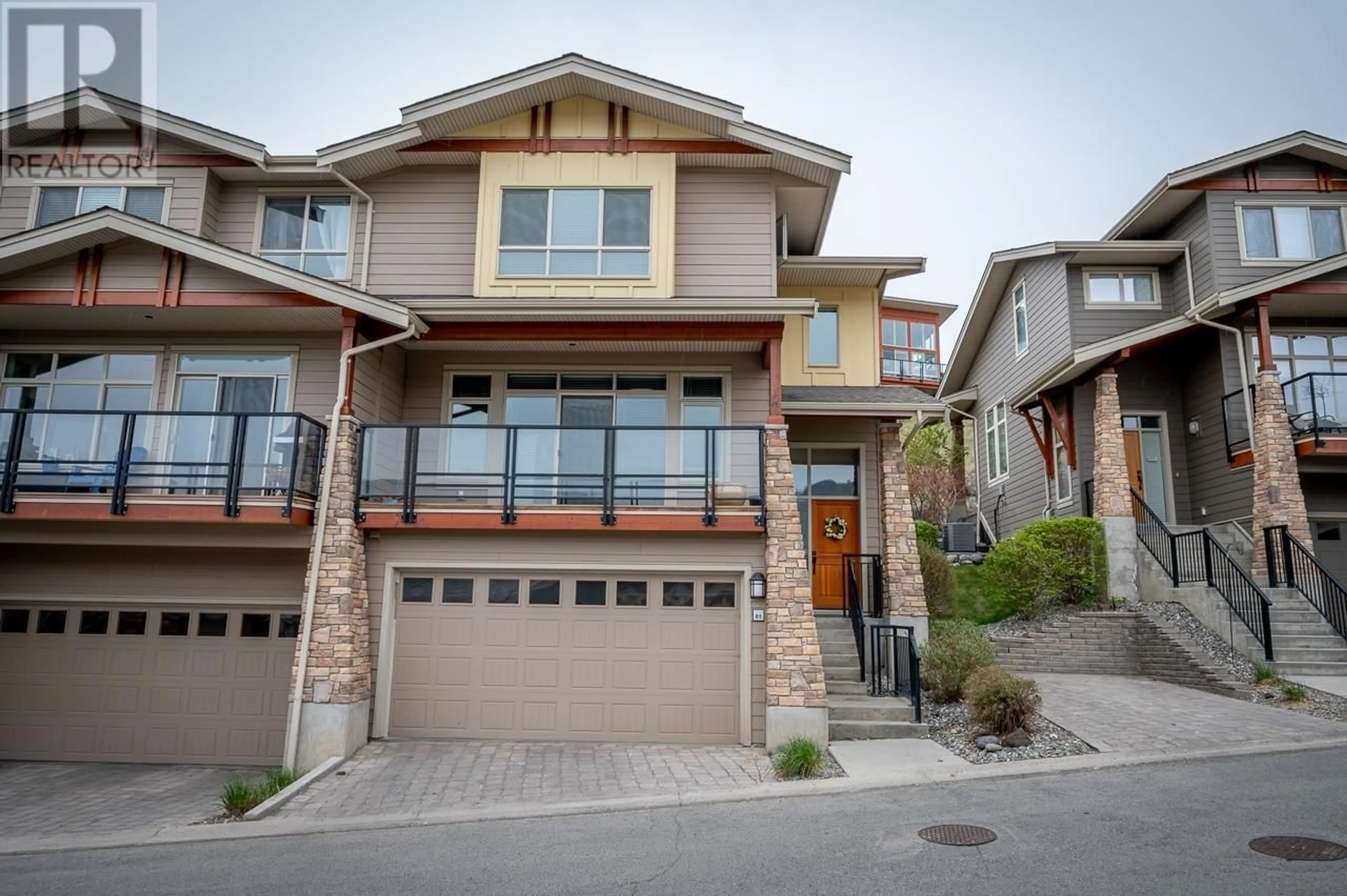 A pic from exterior of the house or condo, the street view for 130 COLEBROOK Road Unit# 81, Kamloops British Columbia V1S0B4