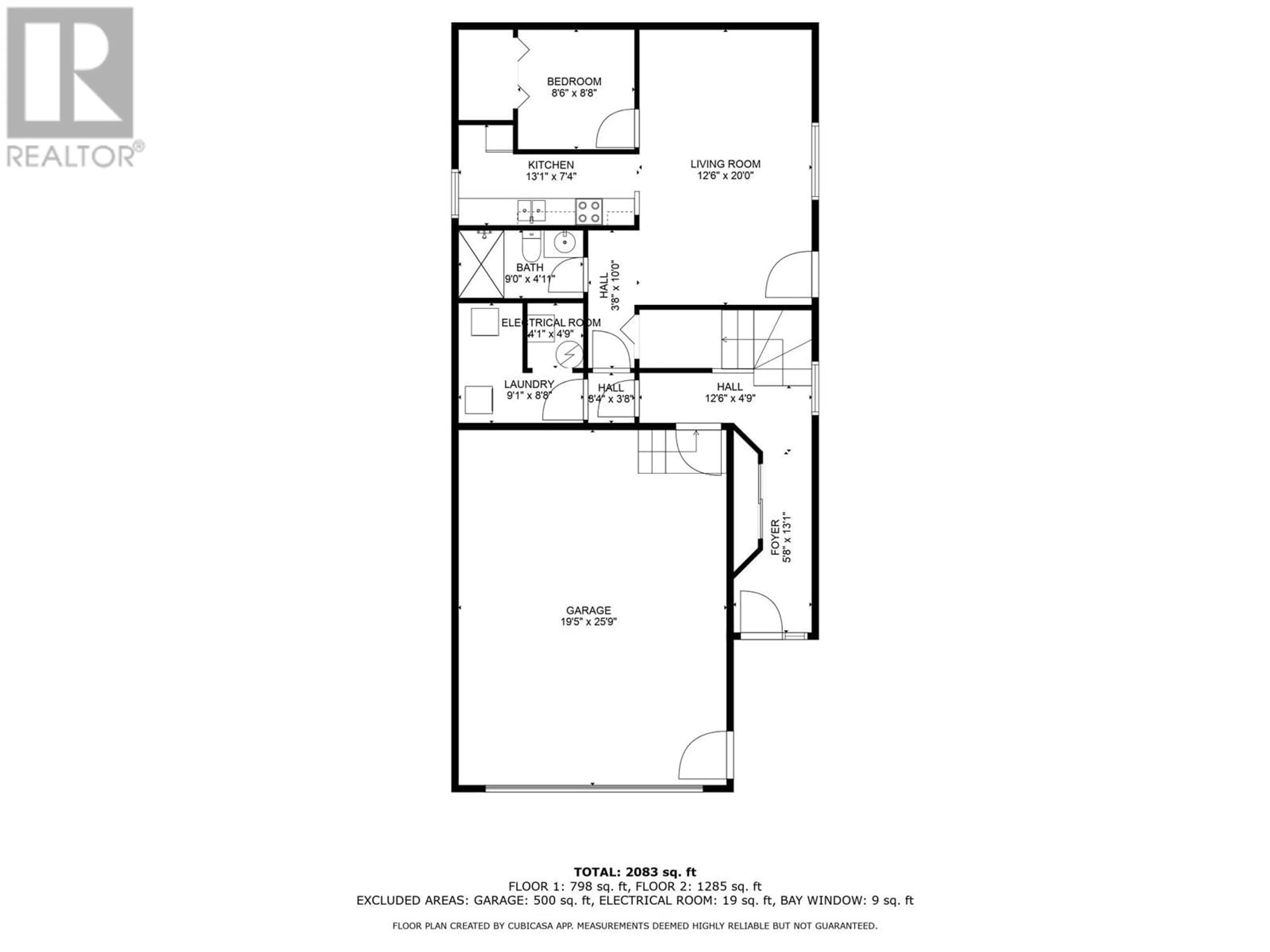 Floor plan for 1266 RAVEN DRIVE, Kamloops British Columbia