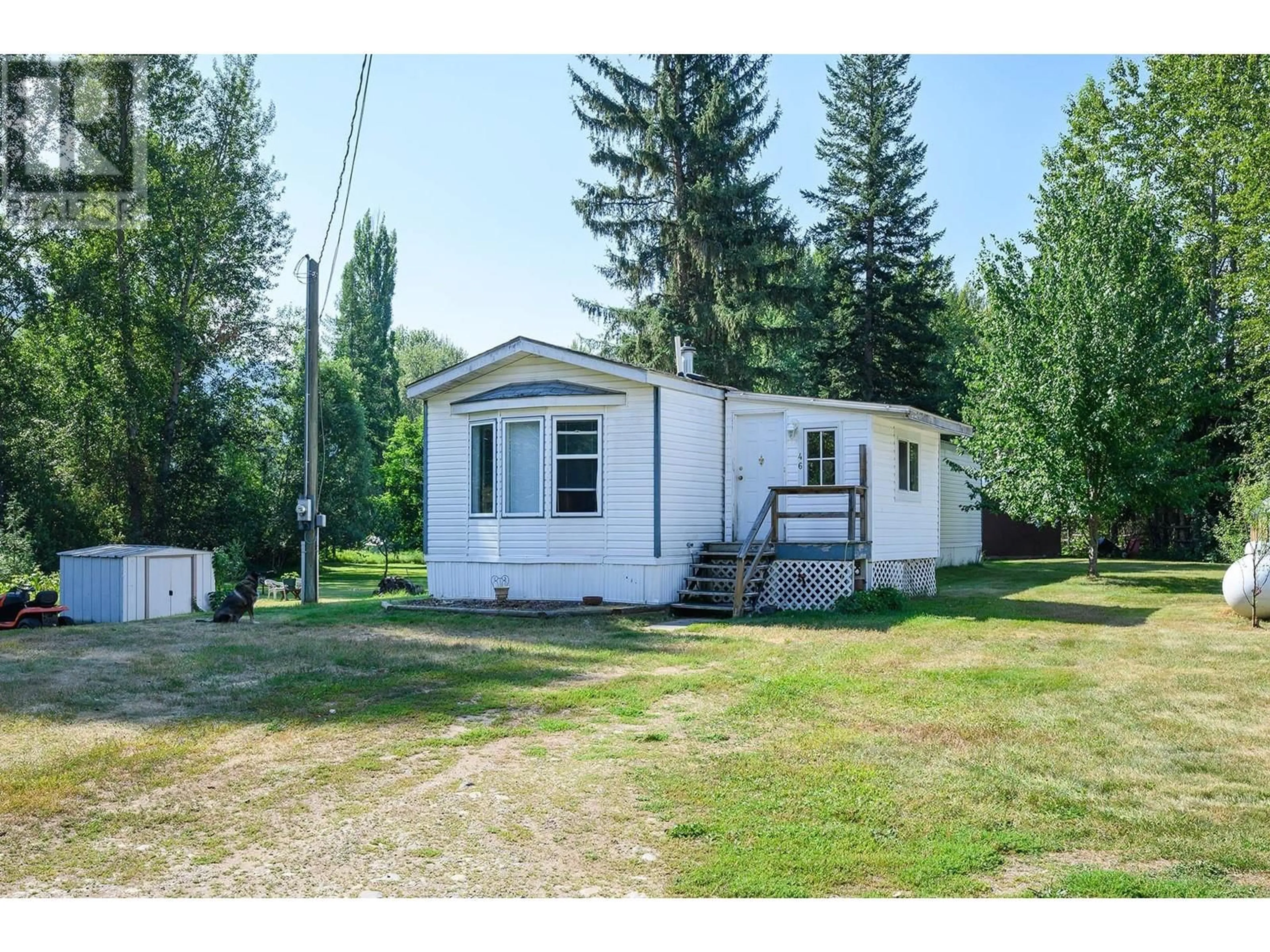 Frontside or backside of a home, cottage for 46 BLACKPOOL Road, Clearwater British Columbia V0E1N2