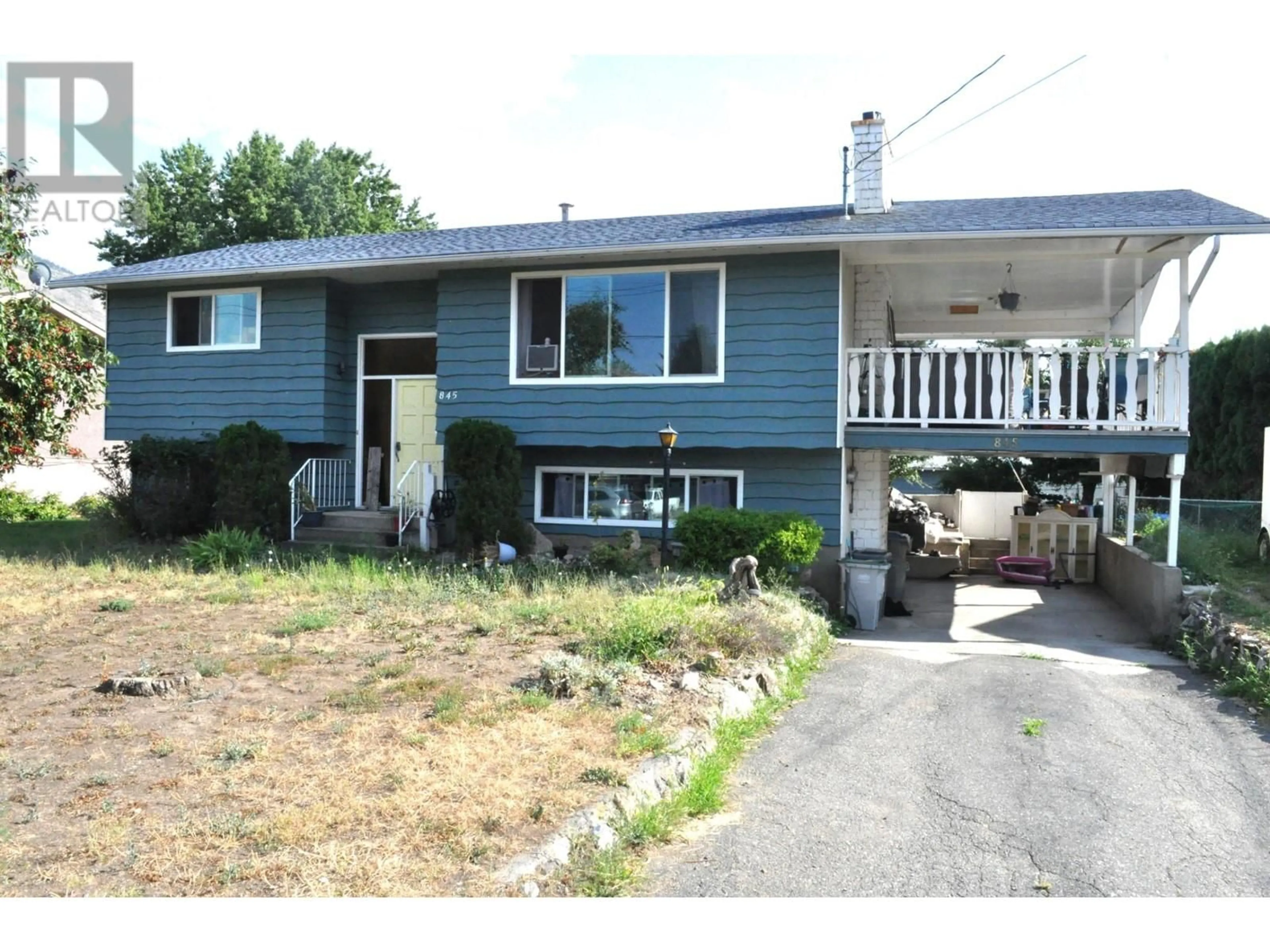 Frontside or backside of a home for 845 CRAMOND ROAD, Kamloops British Columbia V2B6J8