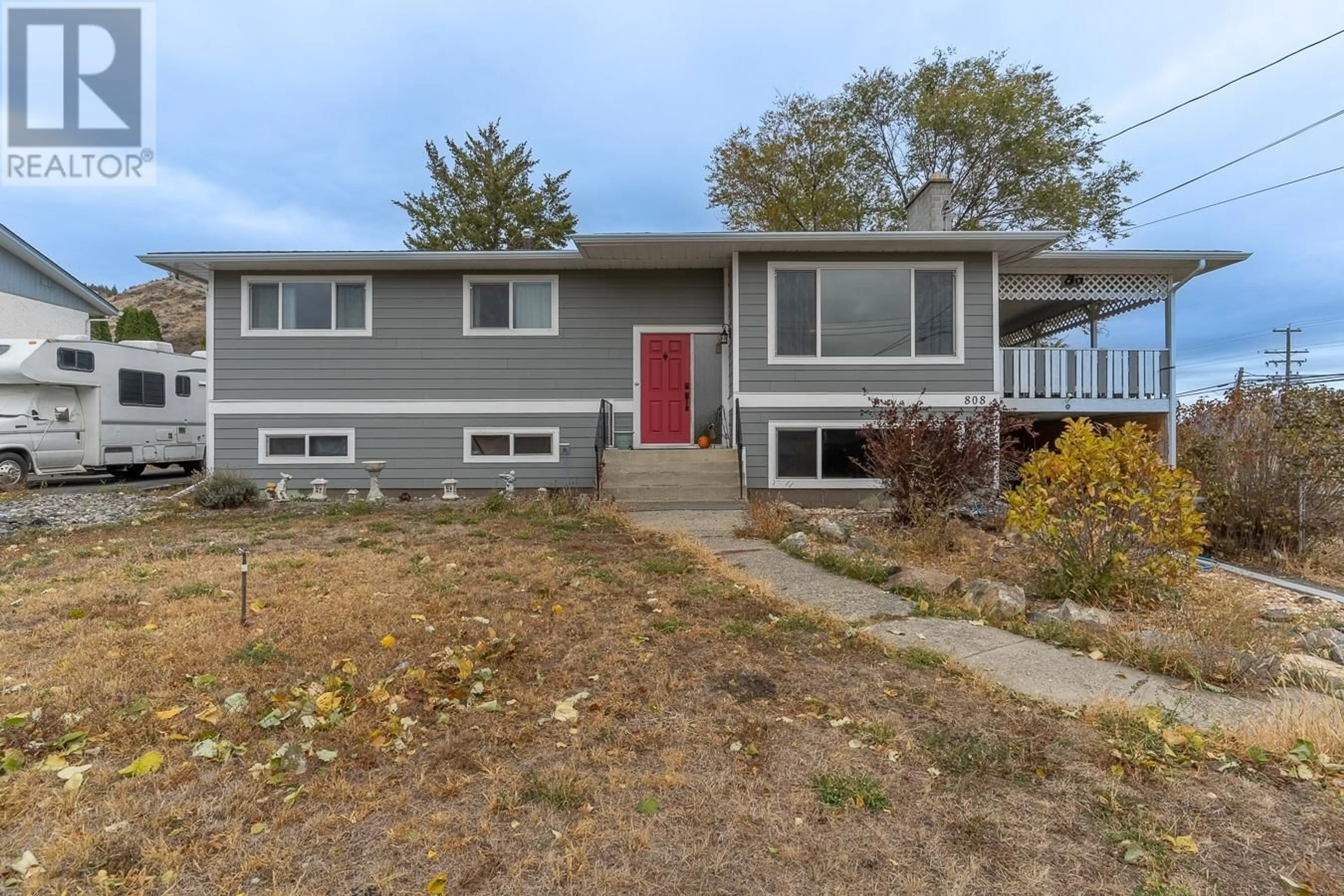 Frontside or backside of a home for 808 ORCREST DRIVE, Kamloops British Columbia