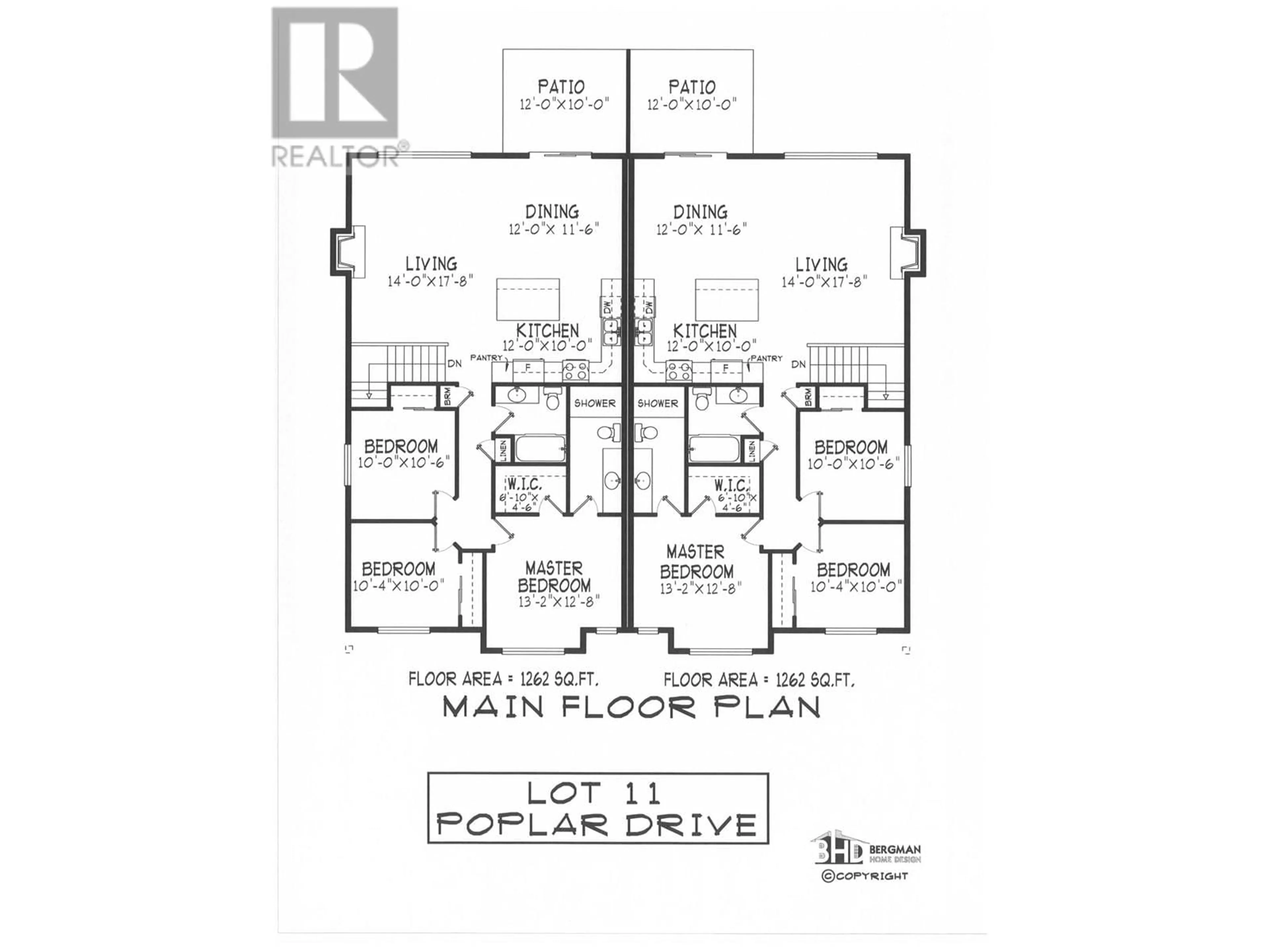 Floor plan for 445 POPLAR Drive, Logan Lake British Columbia V0K1W0