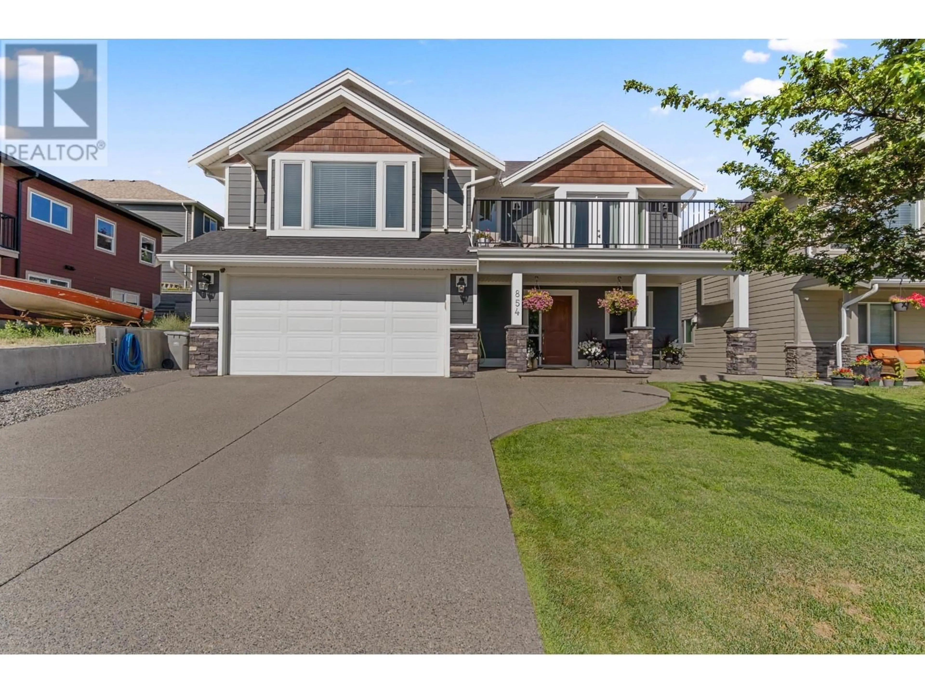 Frontside or backside of a home for 854 WOODRUSH DRIVE, Kamloops British Columbia V2B0E3