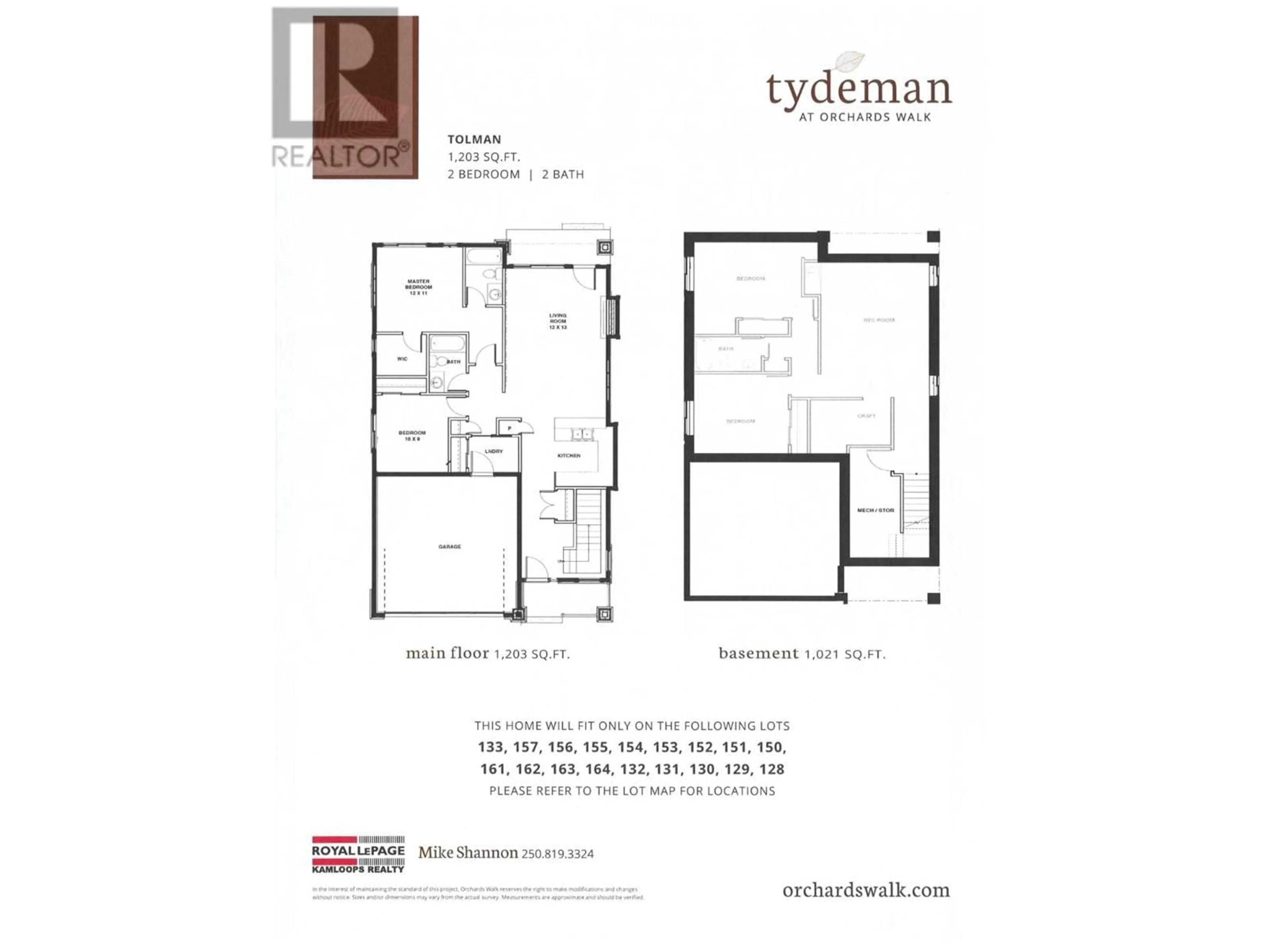 Floor plan for 200 GRAND Boulevard Unit# 132, Kamloops British Columbia V2C0H3