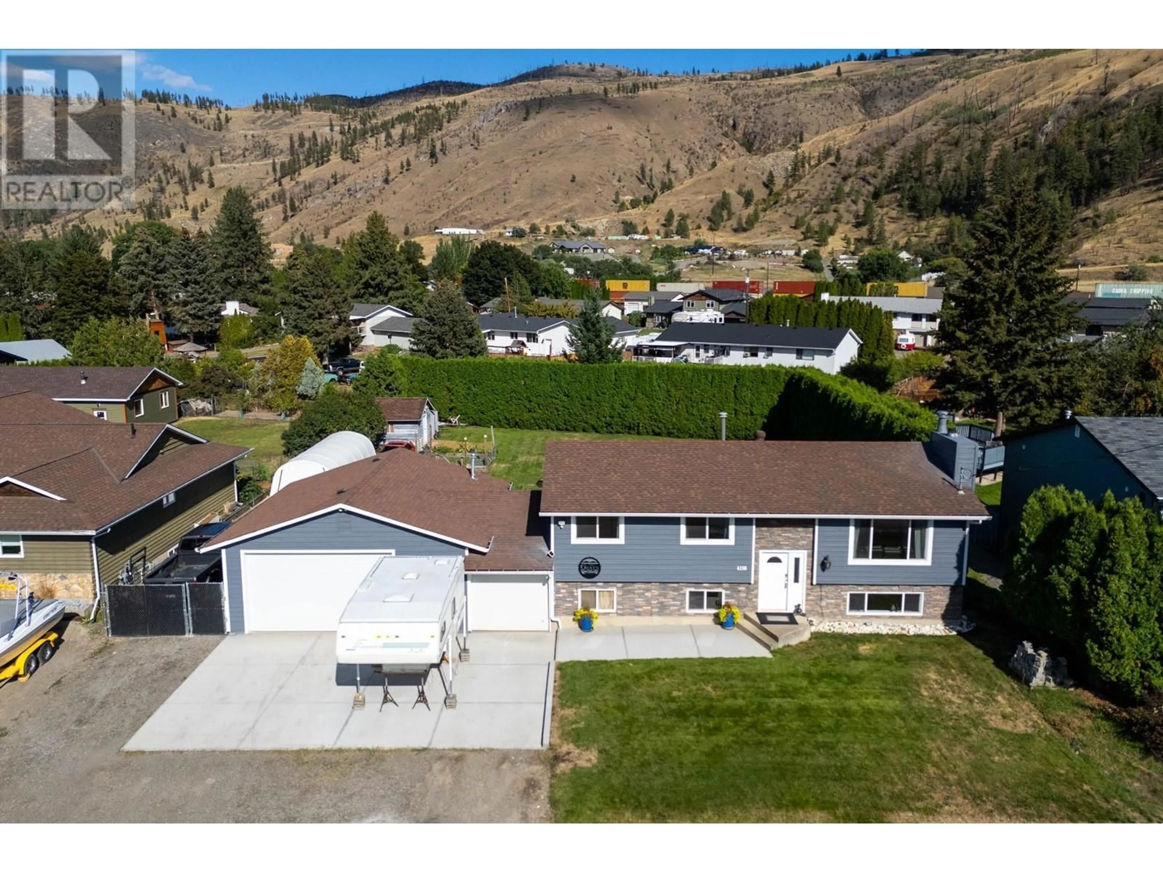 Frontside or backside of a home for 4116 DAVIE ROAD, Kamloops British Columbia