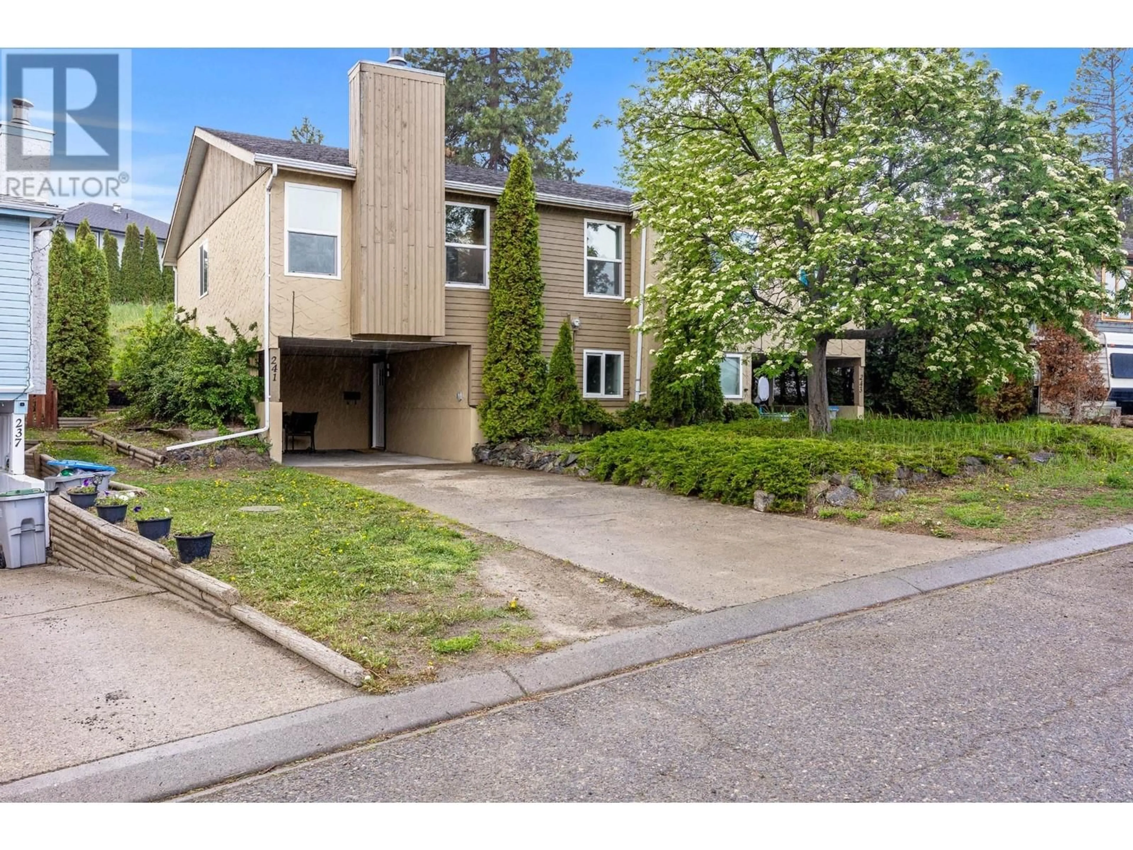 A pic from exterior of the house or condo, the street view for 241 HOLLYBURN Drive, Kamloops British Columbia V2E1Y9