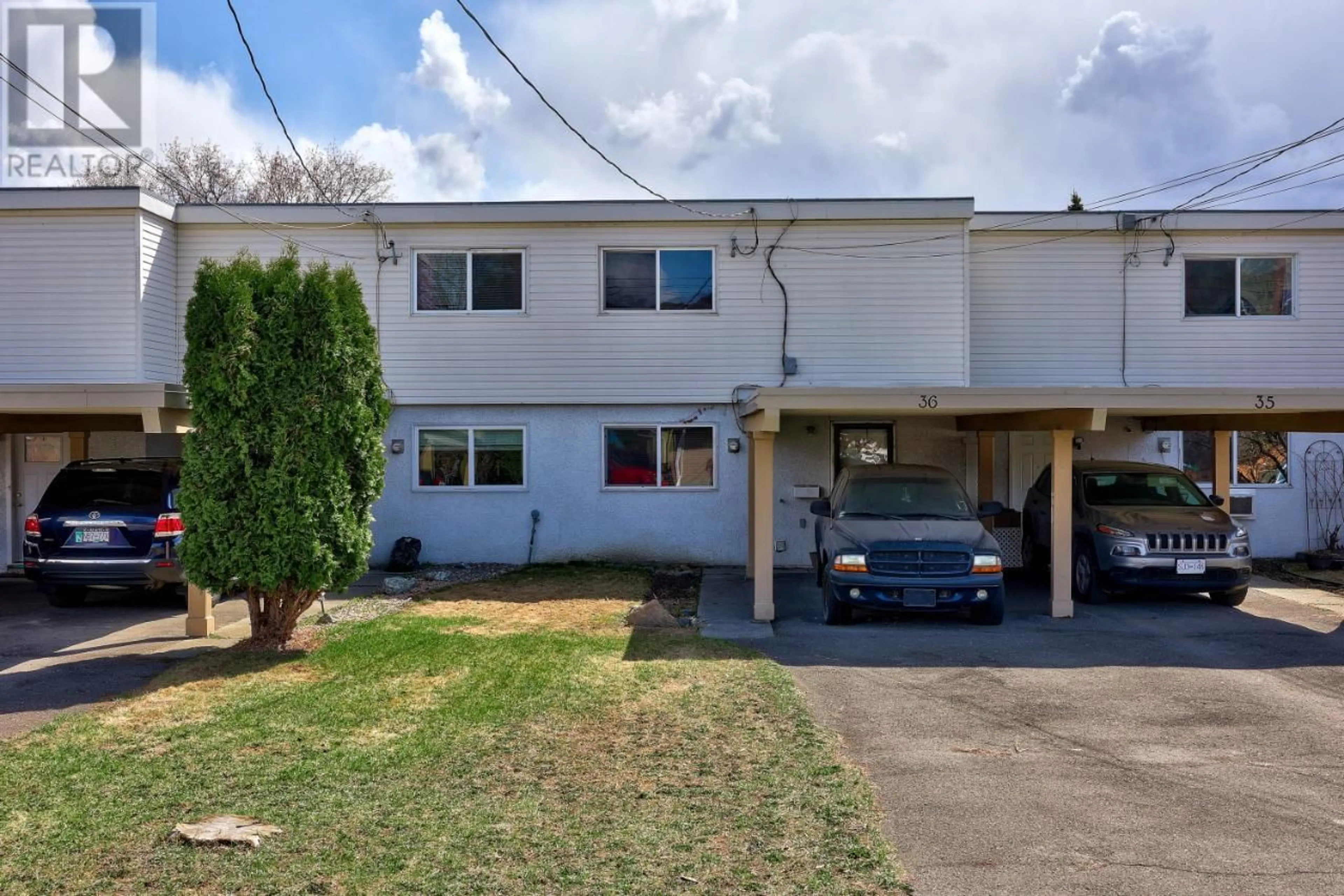 Frontside or backside of a home, the front or back of building for 700 COLLINGWOOD Drive Unit# 36, Kamloops British Columbia V2B6B9