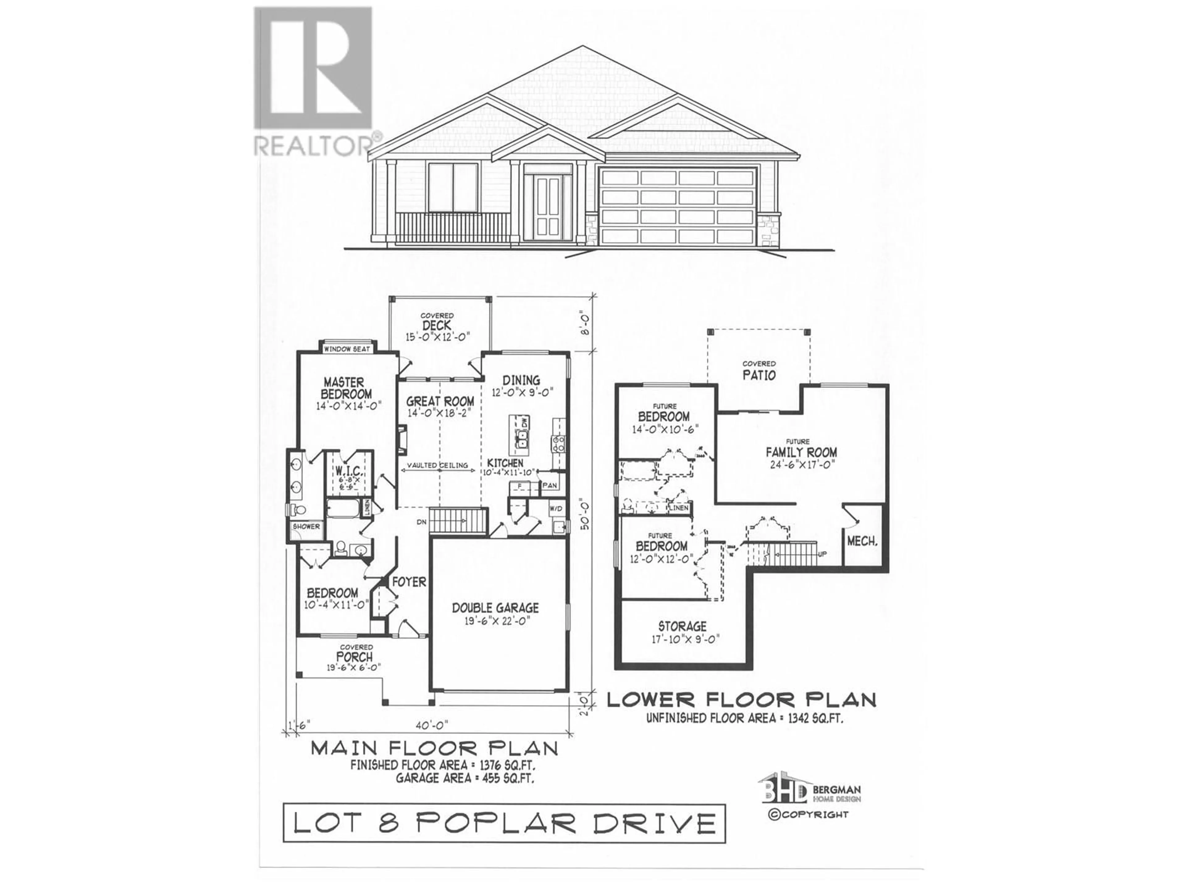 Floor plan for 446 POPLAR Drive, Logan Lake British Columbia V0K1W0