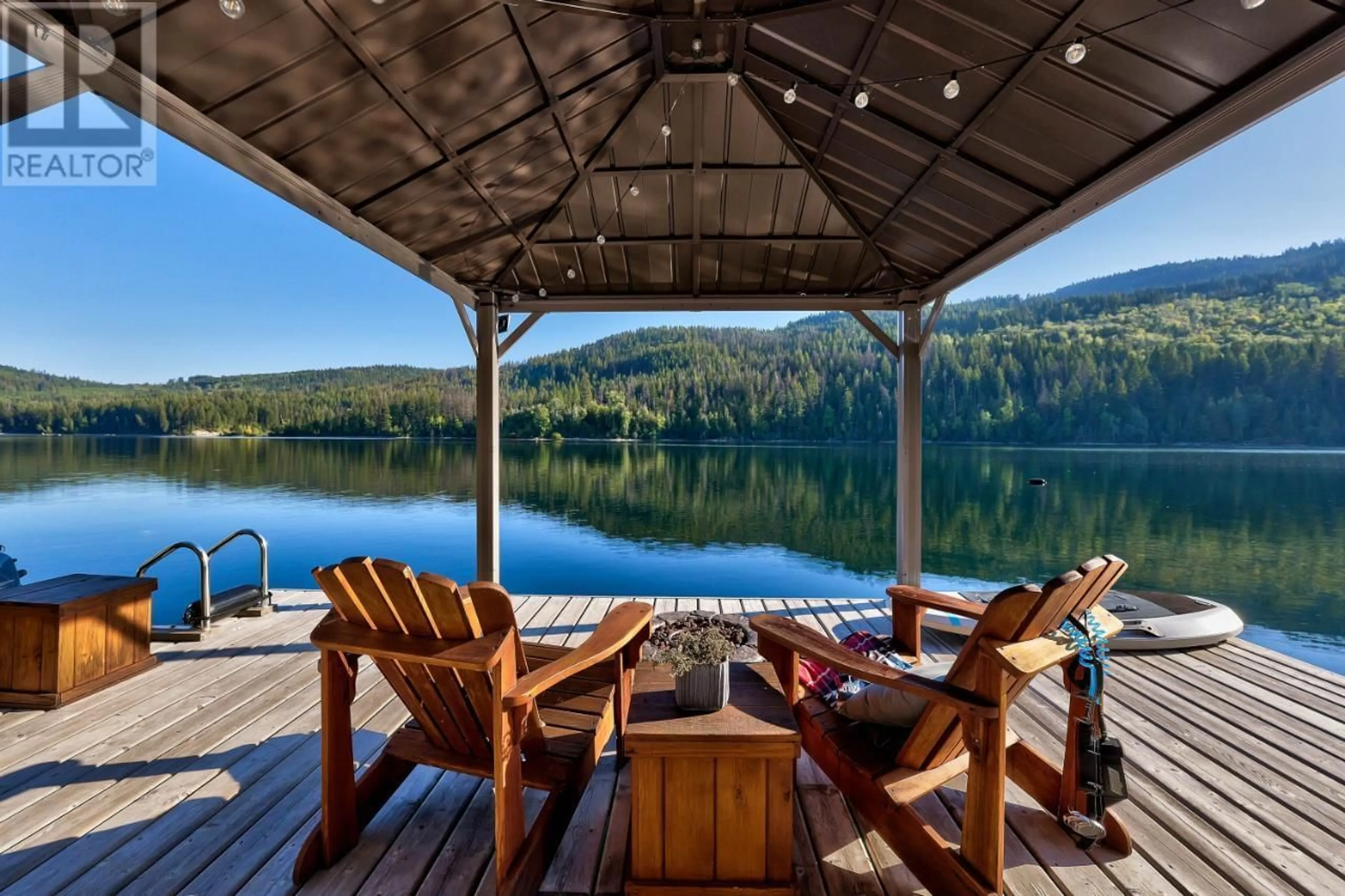 Patio, water/lake/river/ocean view for 2388 HEFFLEY LAKE ROAD, Kamloops British Columbia V0E1Z1