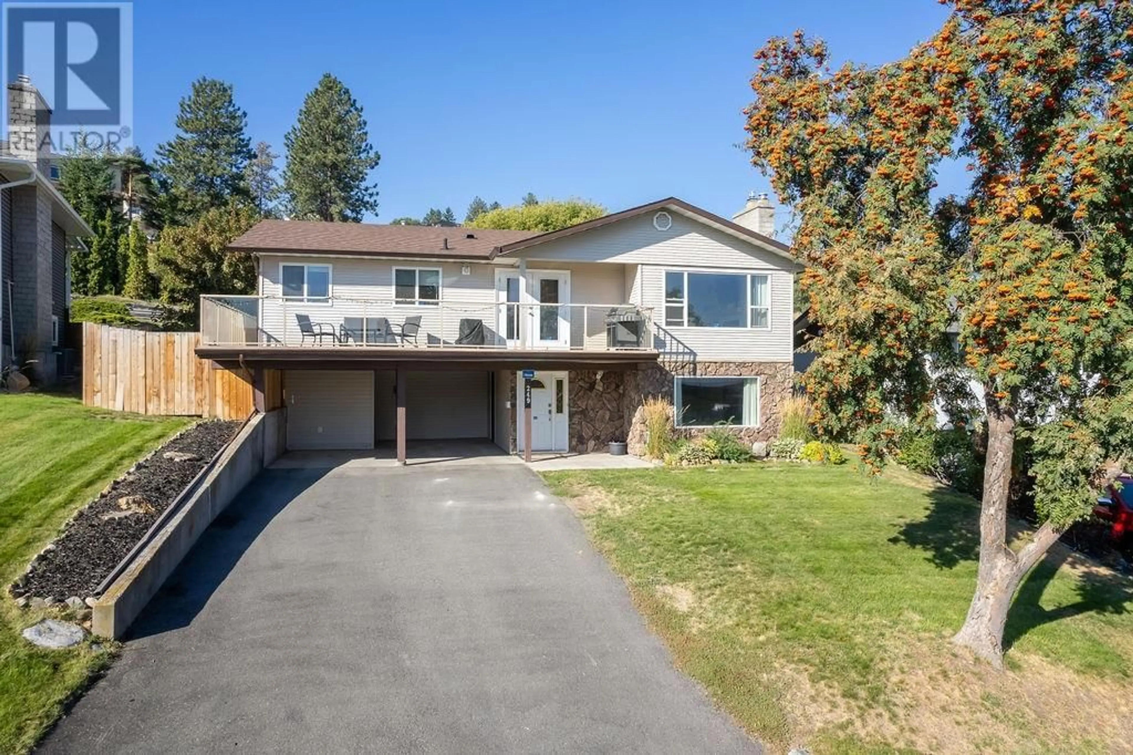 Frontside or backside of a home for 249 WADDINGTON DRIVE, Kamloops British Columbia V2E1M3