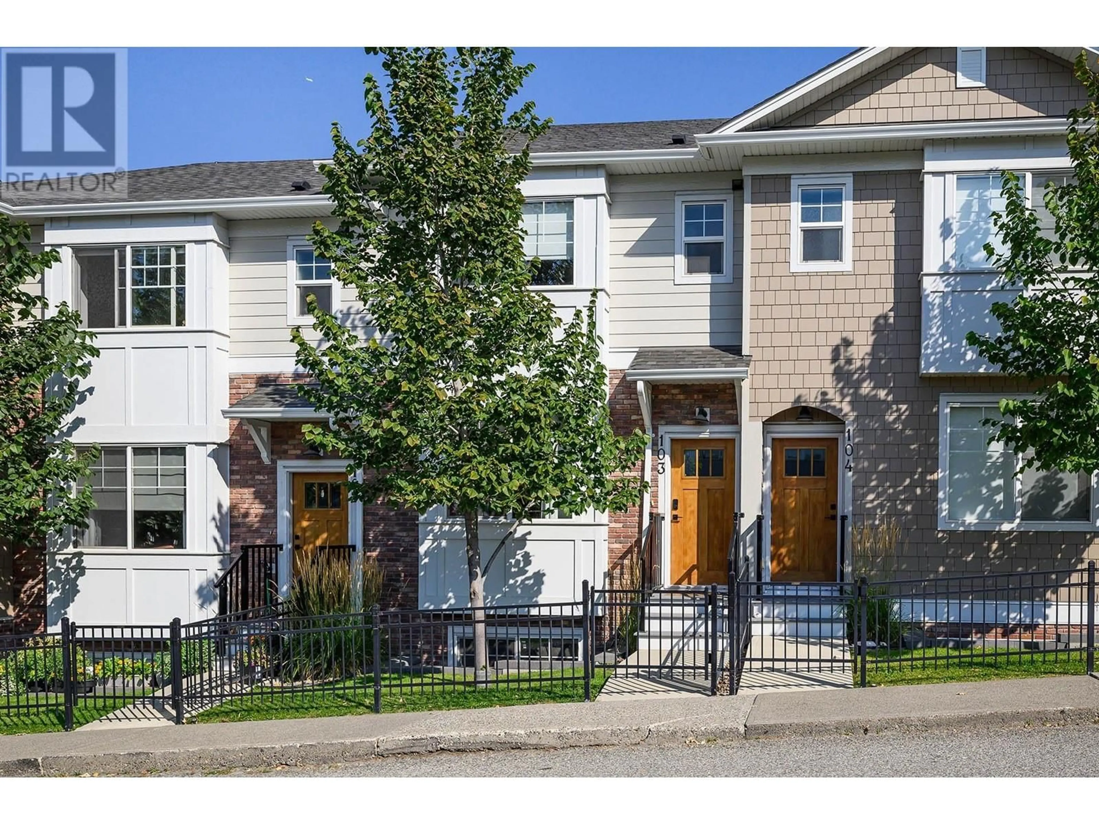 A pic from exterior of the house or condo, the street view for 1393 9TH Avenue Unit# 103, Kamloops British Columbia V2C0H8