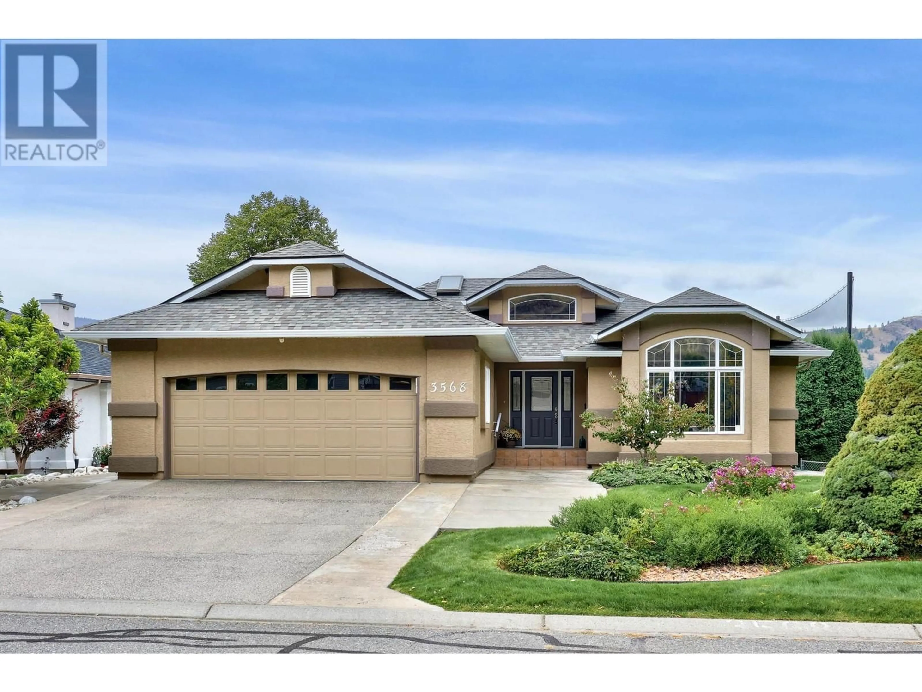 Frontside or backside of a home, the street view for 3568 NAVATANEE Drive, Kamloops British Columbia V2H1T7