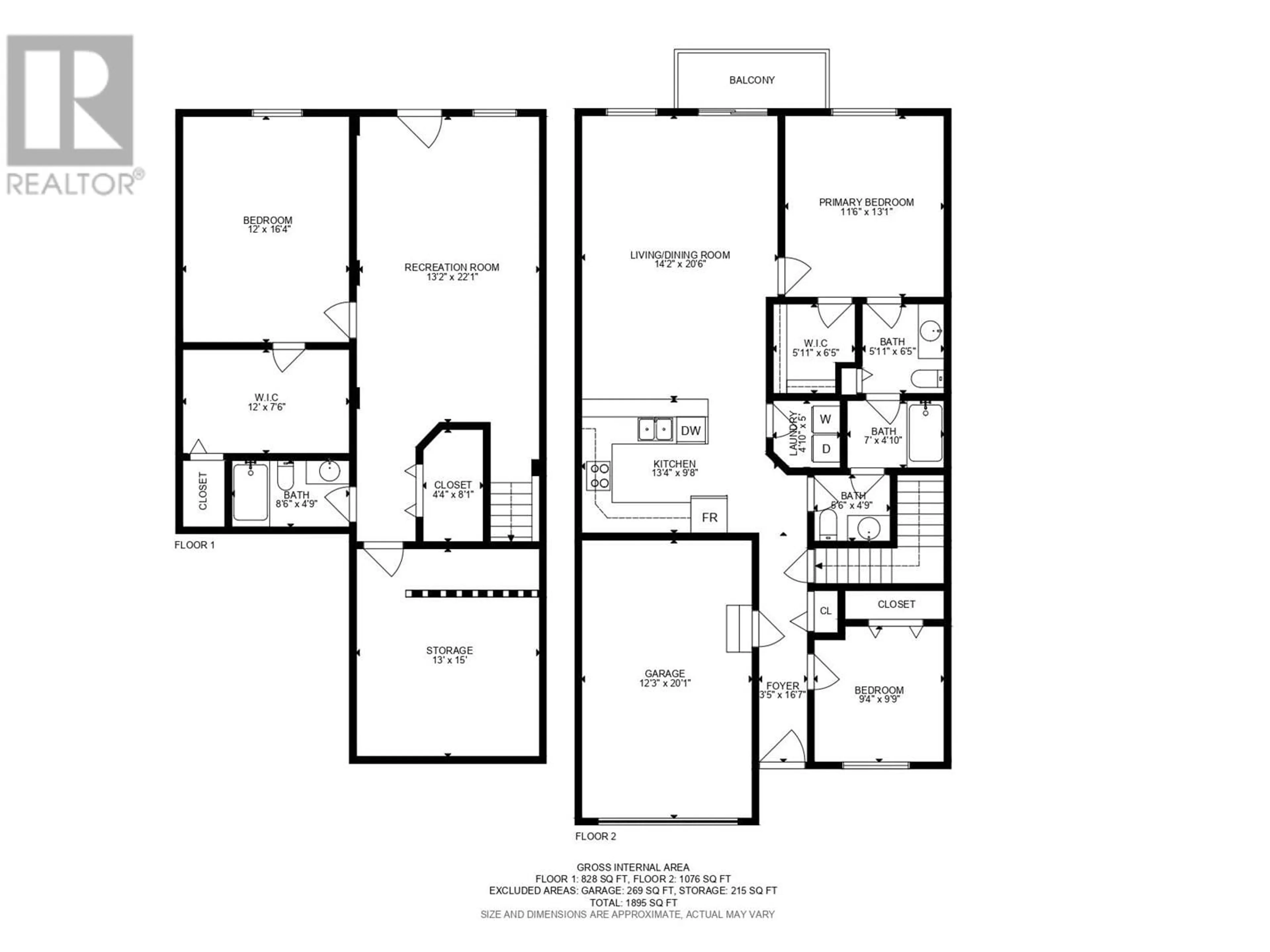 Floor plan for 930 STAGECOACH Drive Unit# 4, Kamloops British Columbia V2B0A9