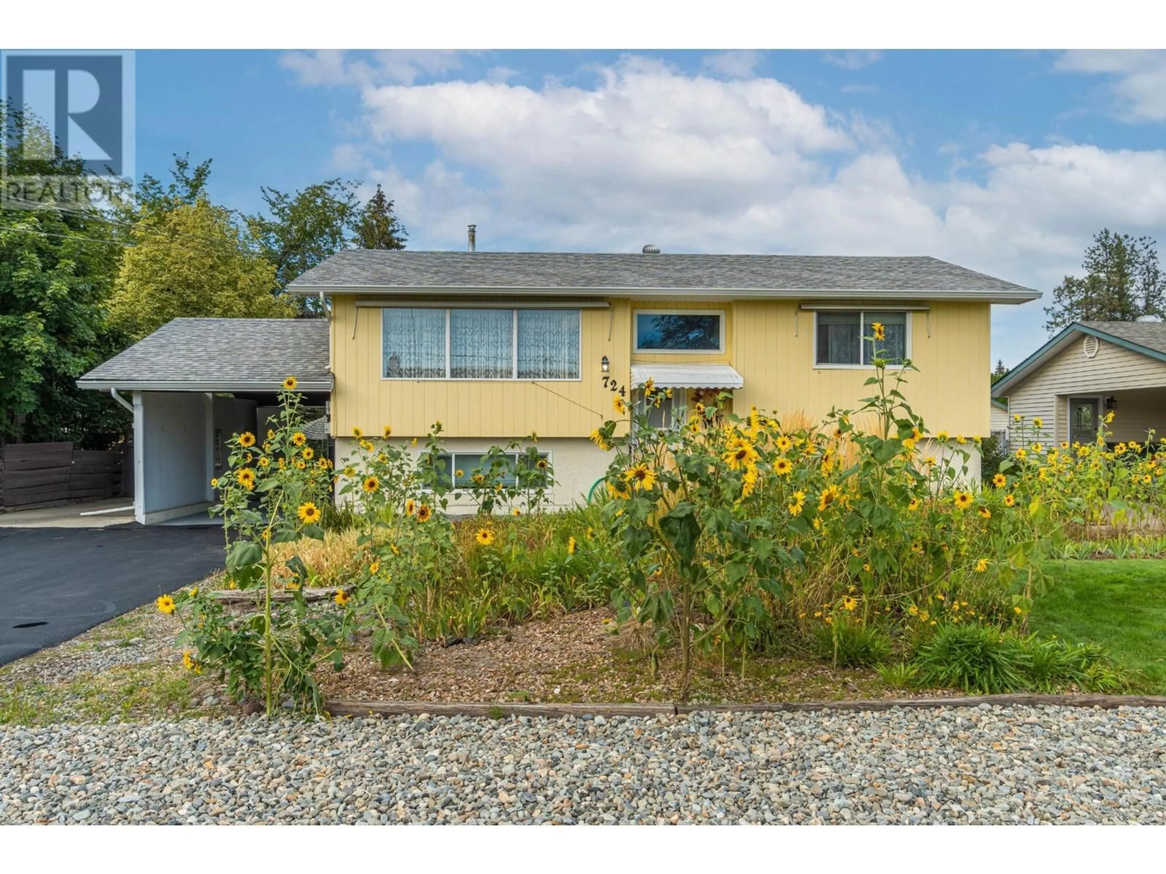 Frontside or backside of a home for 724 SICAMORE DRIVE, Kamloops British Columbia