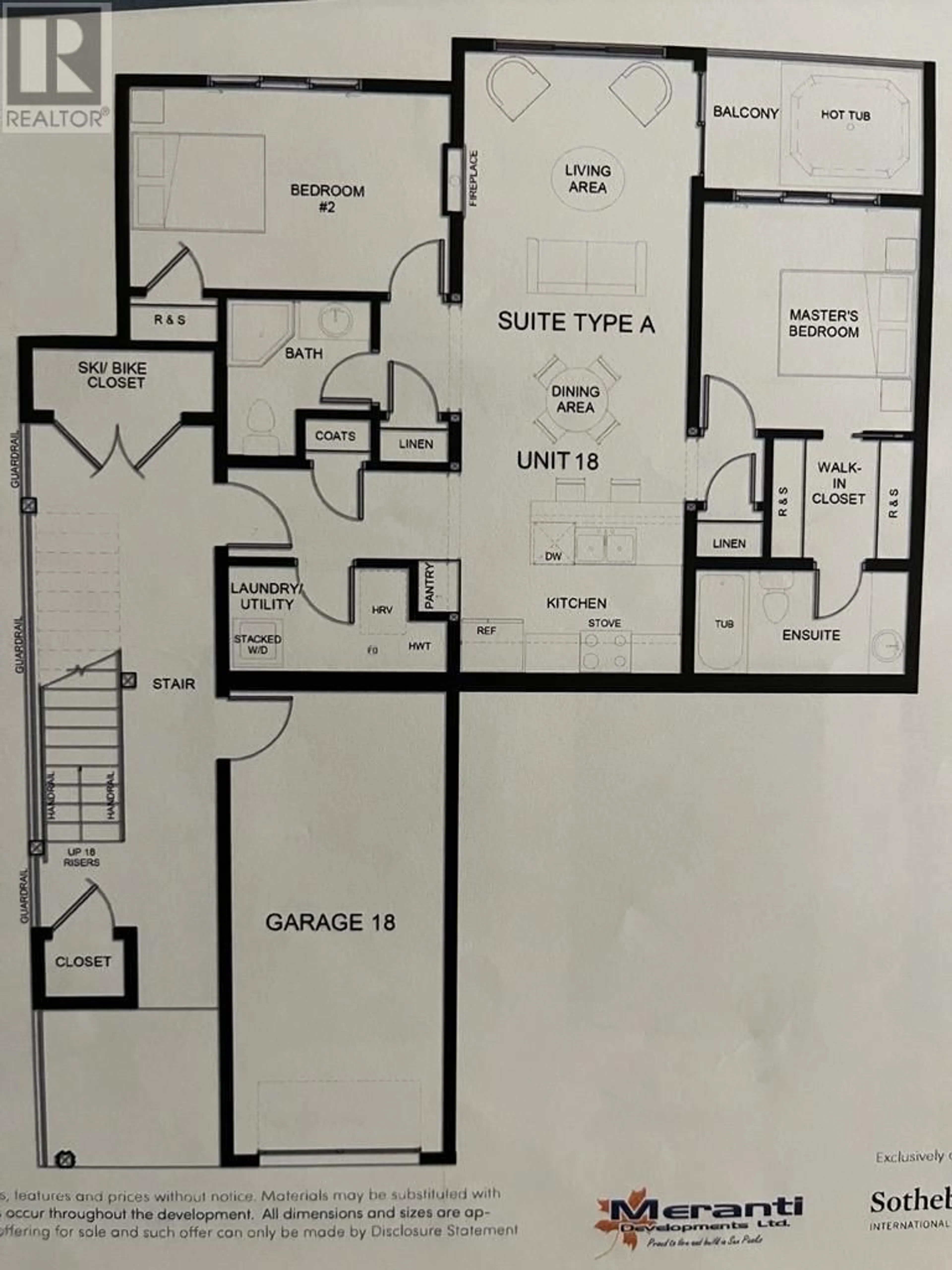 Floor plan for 1240 ALPINE Road Unit# 24, Kamloops British Columbia V0E5N0