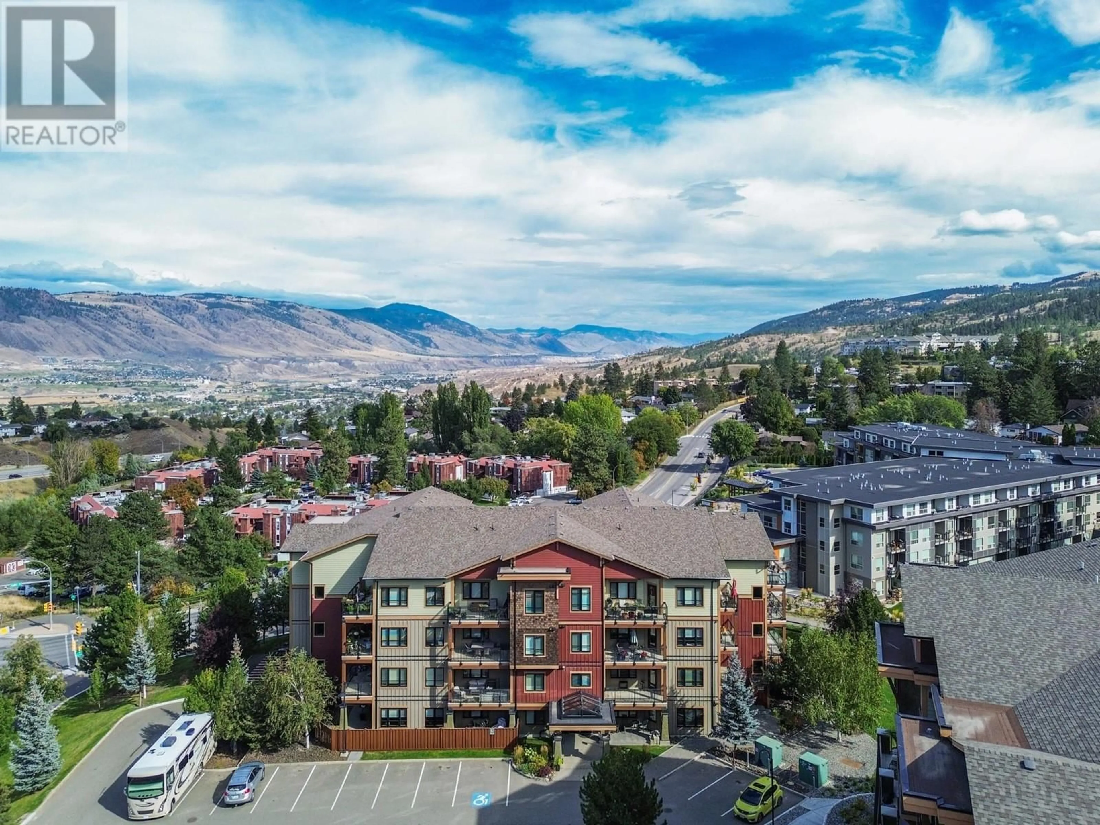 A pic from exterior of the house or condo, the view of mountain for 1405 SPRINGHILL Drive Unit# 1206, Kamloops British Columbia V2H1T7