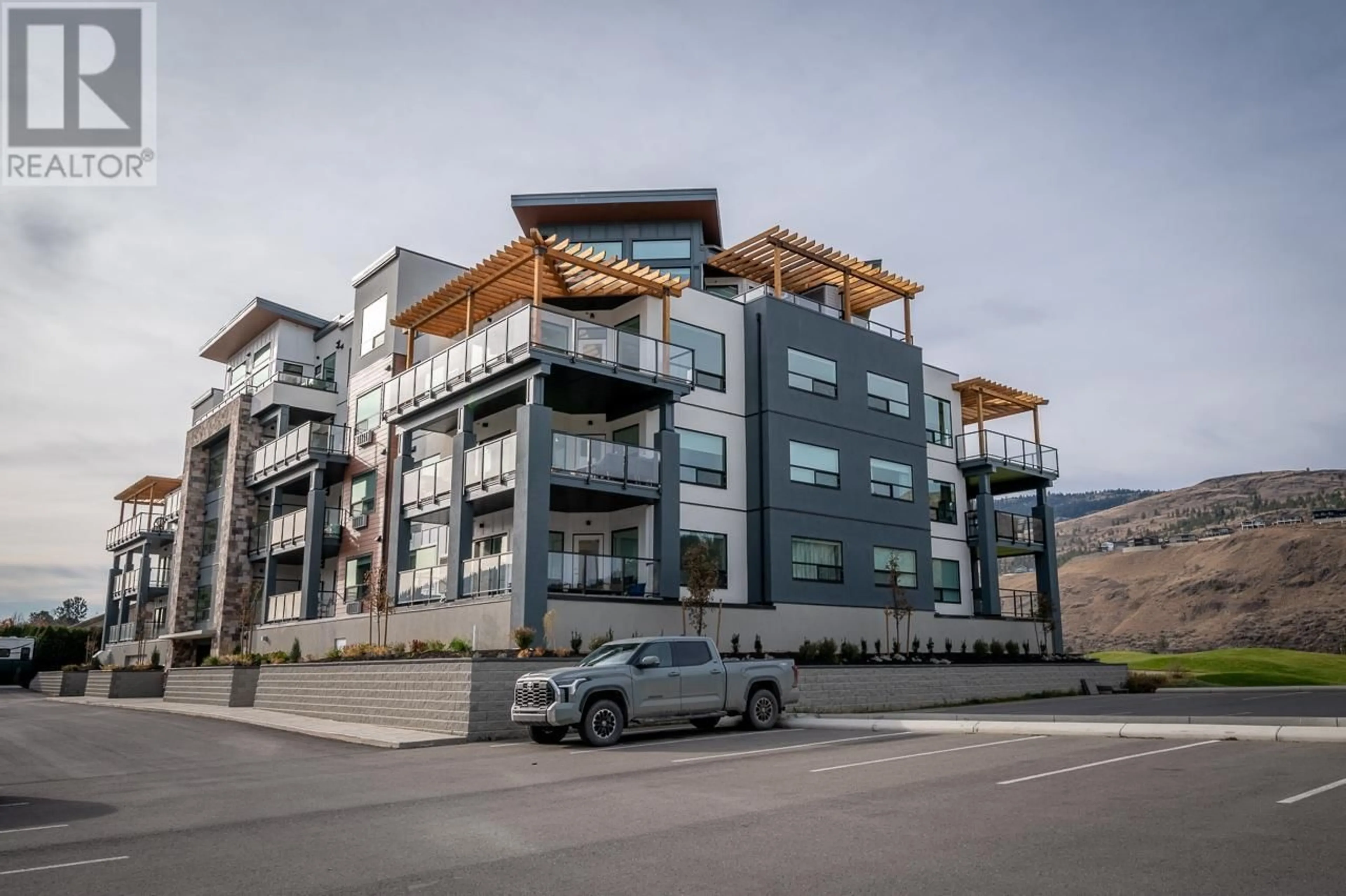 A pic from exterior of the house or condo, the front or back of building for 651 DUNES Drive Unit# 104, Kamloops British Columbia V2B8M8