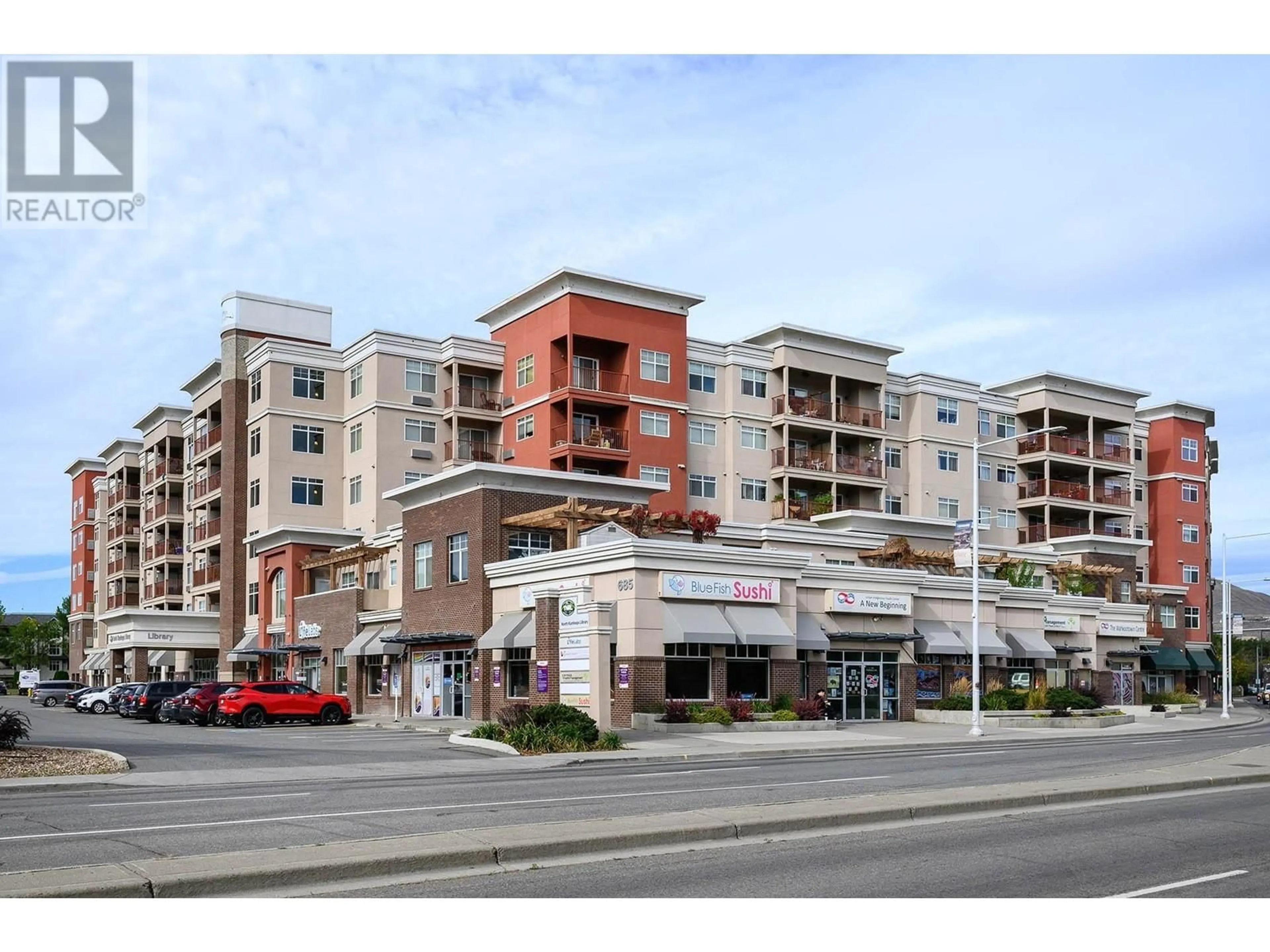 A pic from exterior of the house or condo, the front or back of building for 689 TRANQUILLE Road Unit# 212, Kamloops British Columbia V2H1T7