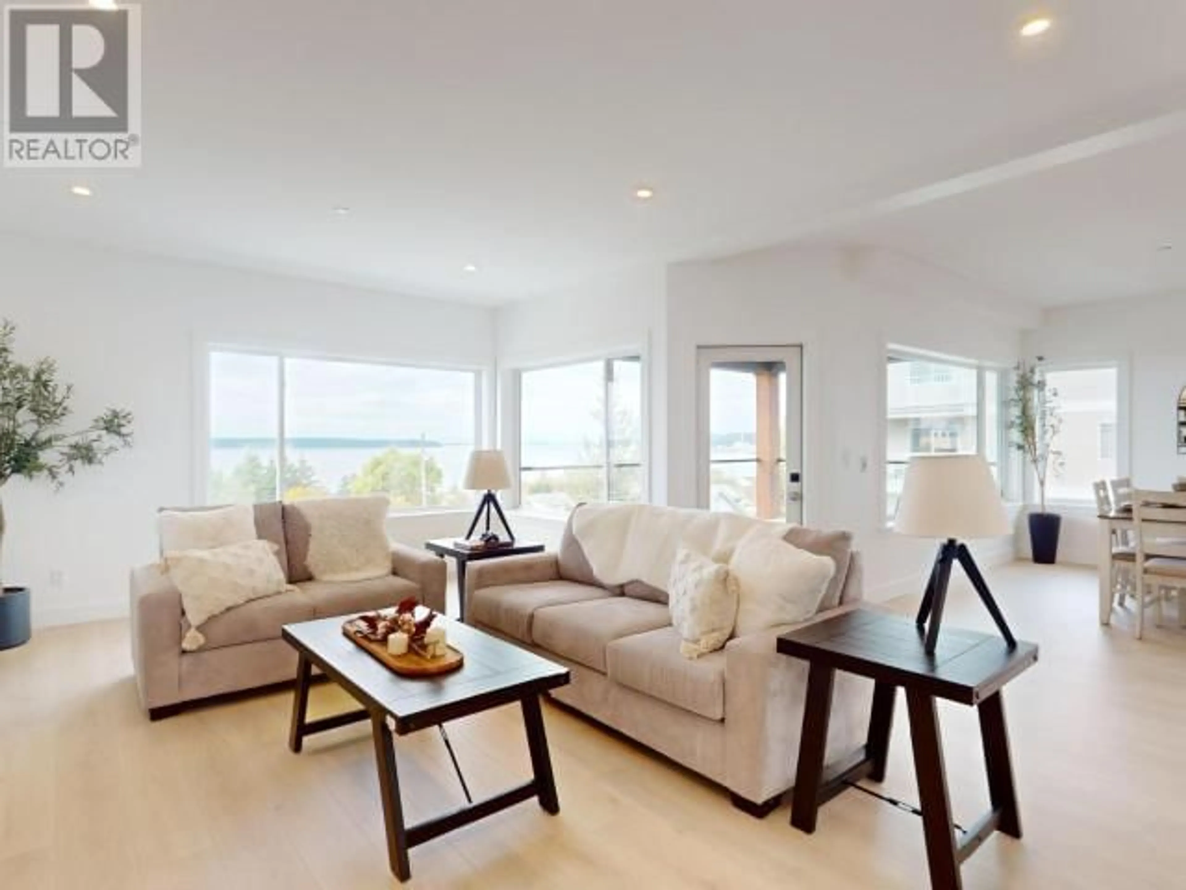 Living room with furniture, unknown for C-202 - 6900 BURNABY STREET, Powell River British Columbia V8A1Y9