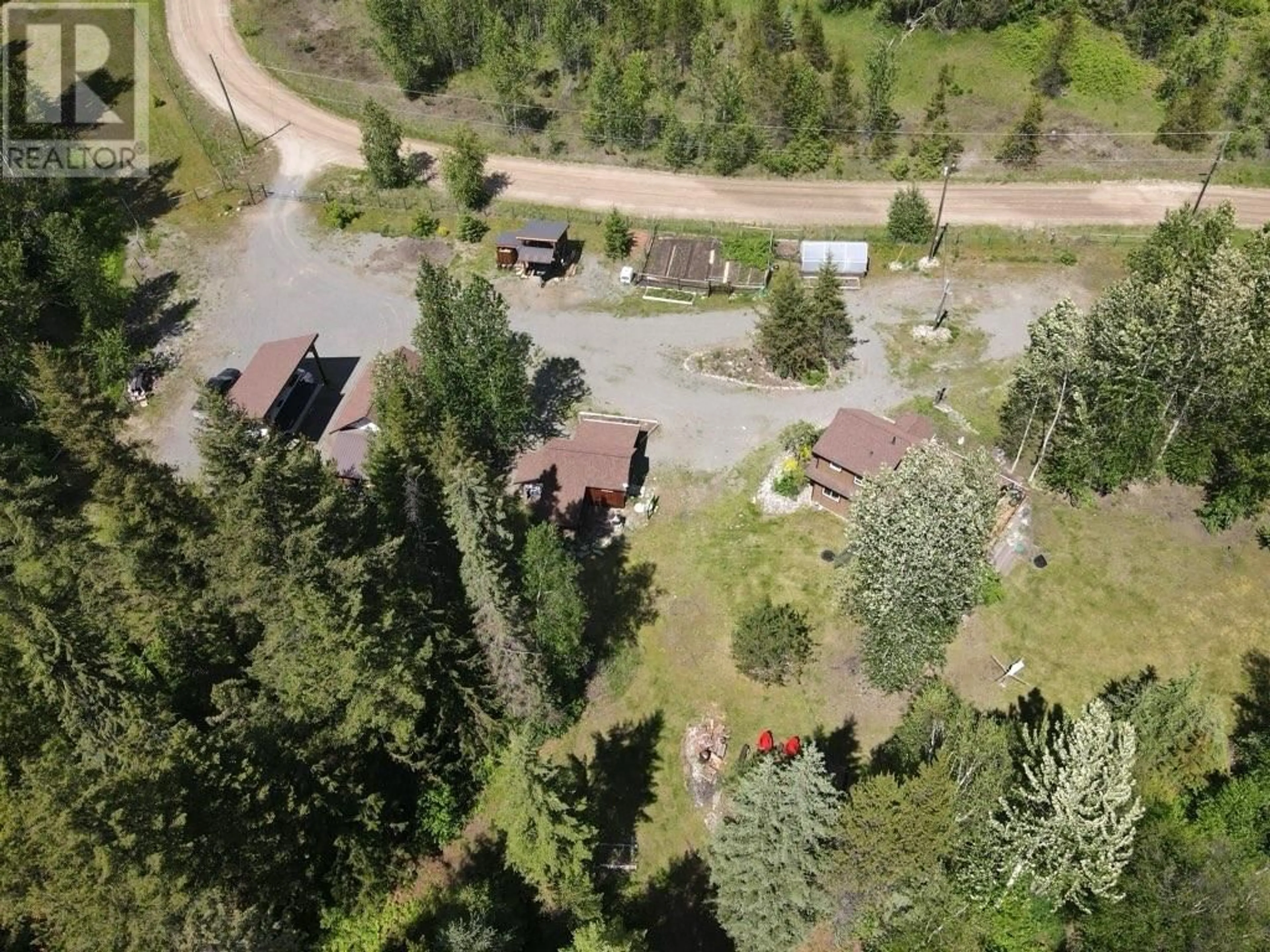 A pic from exterior of the house or condo, the street view for 3240 BARRIERE SOUTH Road, Barriere British Columbia V0E1E0