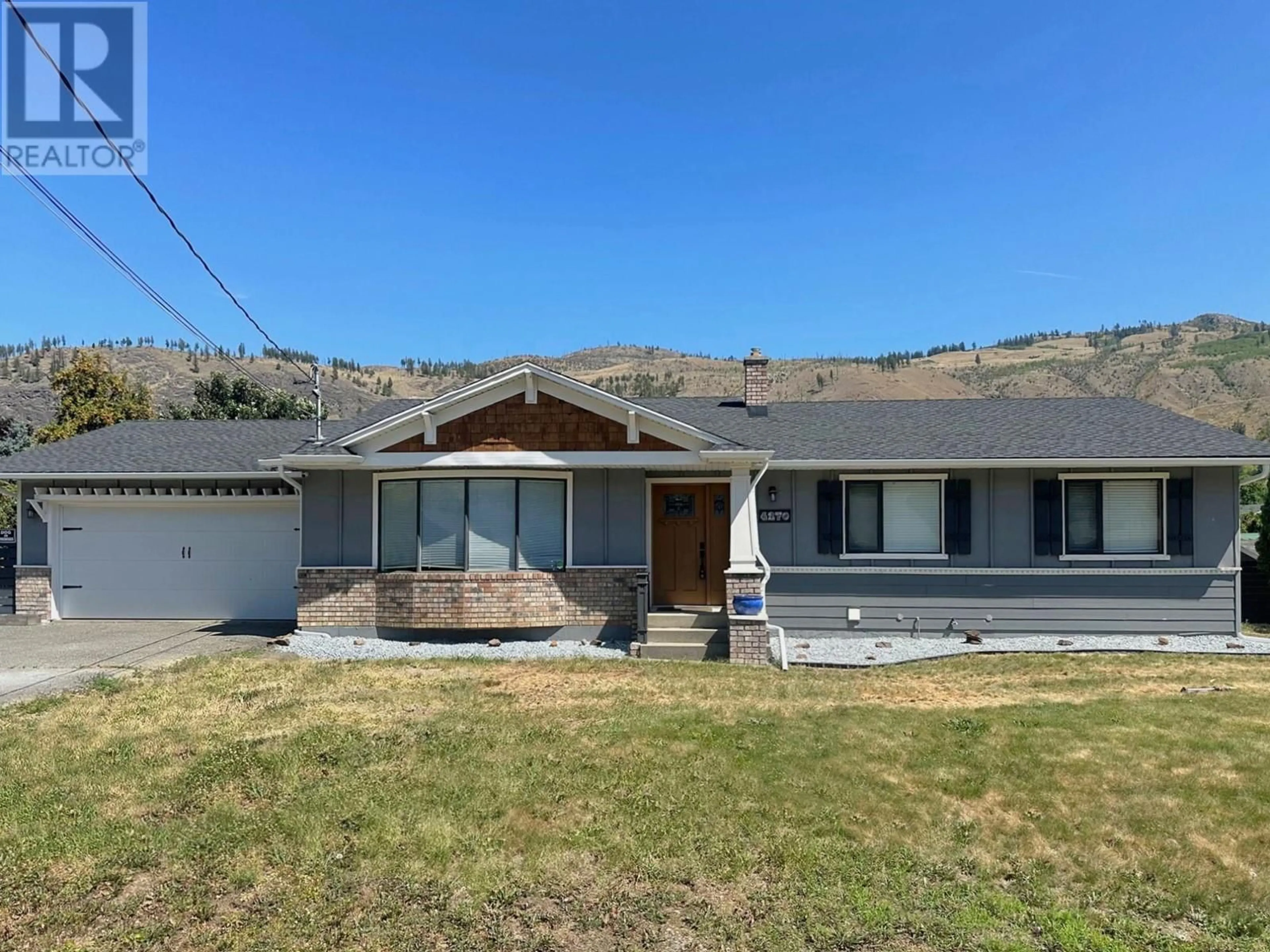 Frontside or backside of a home, cottage for 4270 SPURRAWAY Road, Kamloops British Columbia V2H1L2