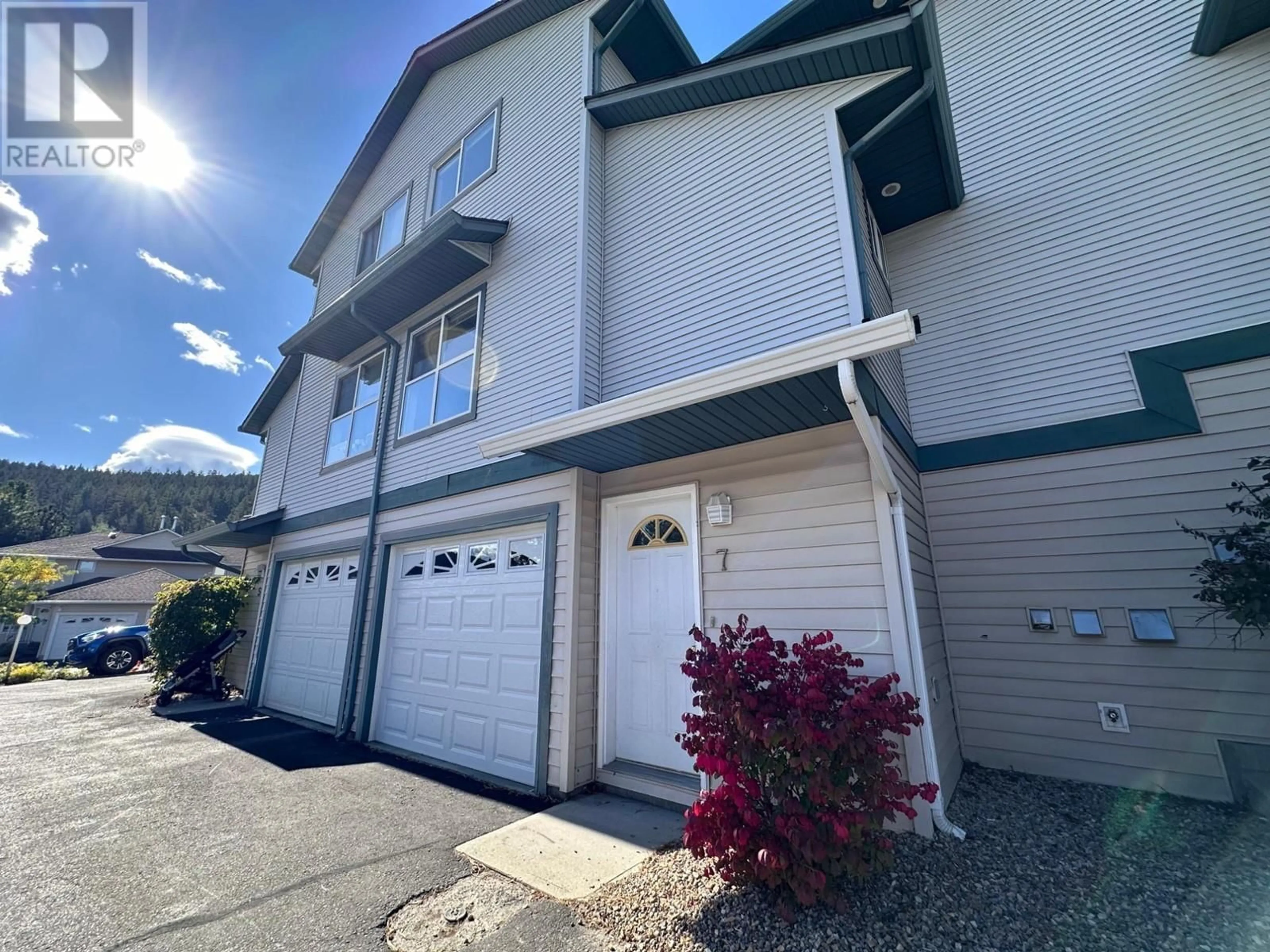 A pic from exterior of the house or condo, the front or back of building for 1920 HUGH ALLAN Drive Unit# 7, Kamloops British Columbia V1S1Y5