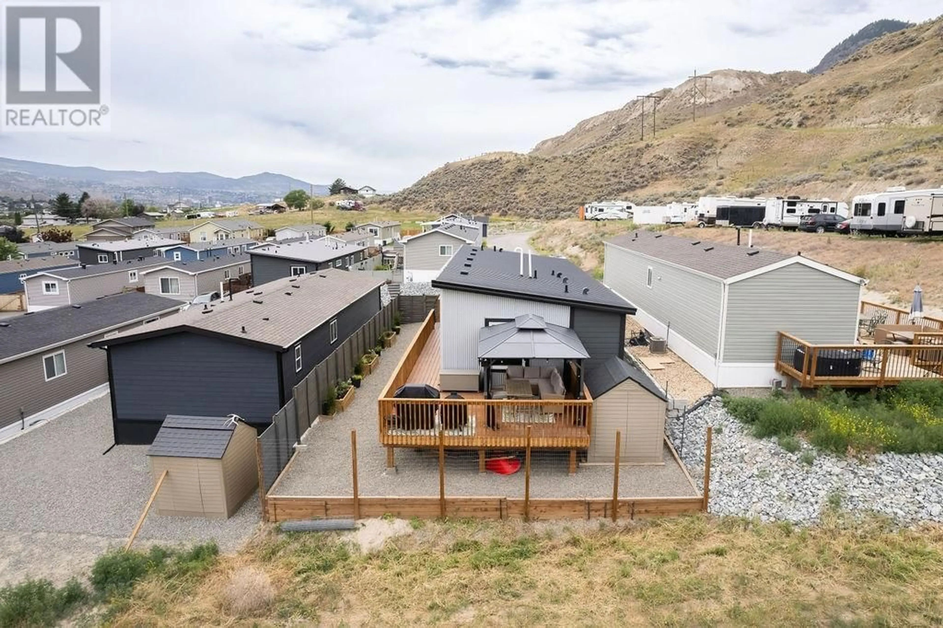 Frontside or backside of a home, the street view for 712 SHUSWAP  E Road Unit# 21, Kamloops British Columbia V2H0C8