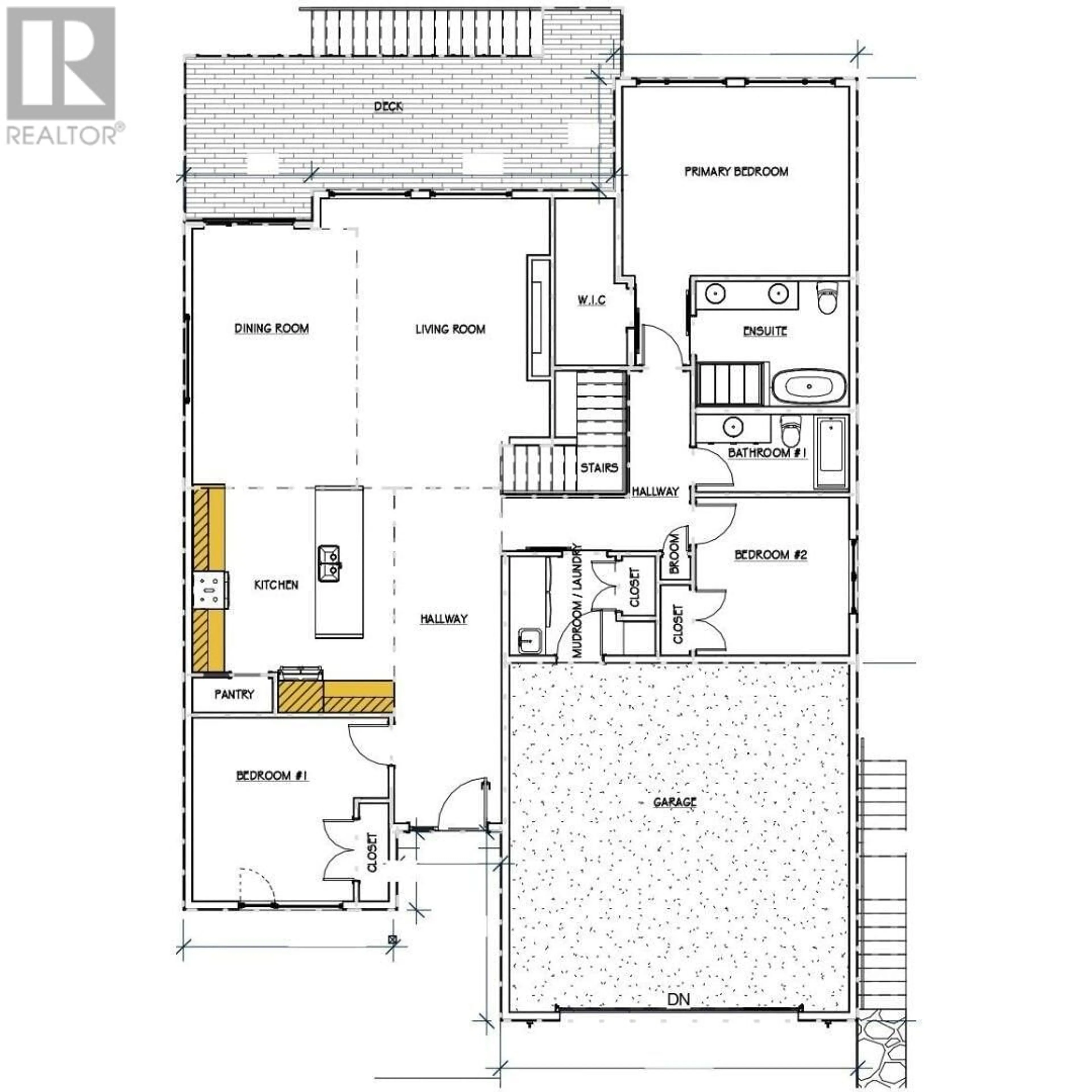 Floor plan for 2106 LINFIELD Drive, Kamloops British Columbia V1S0G3