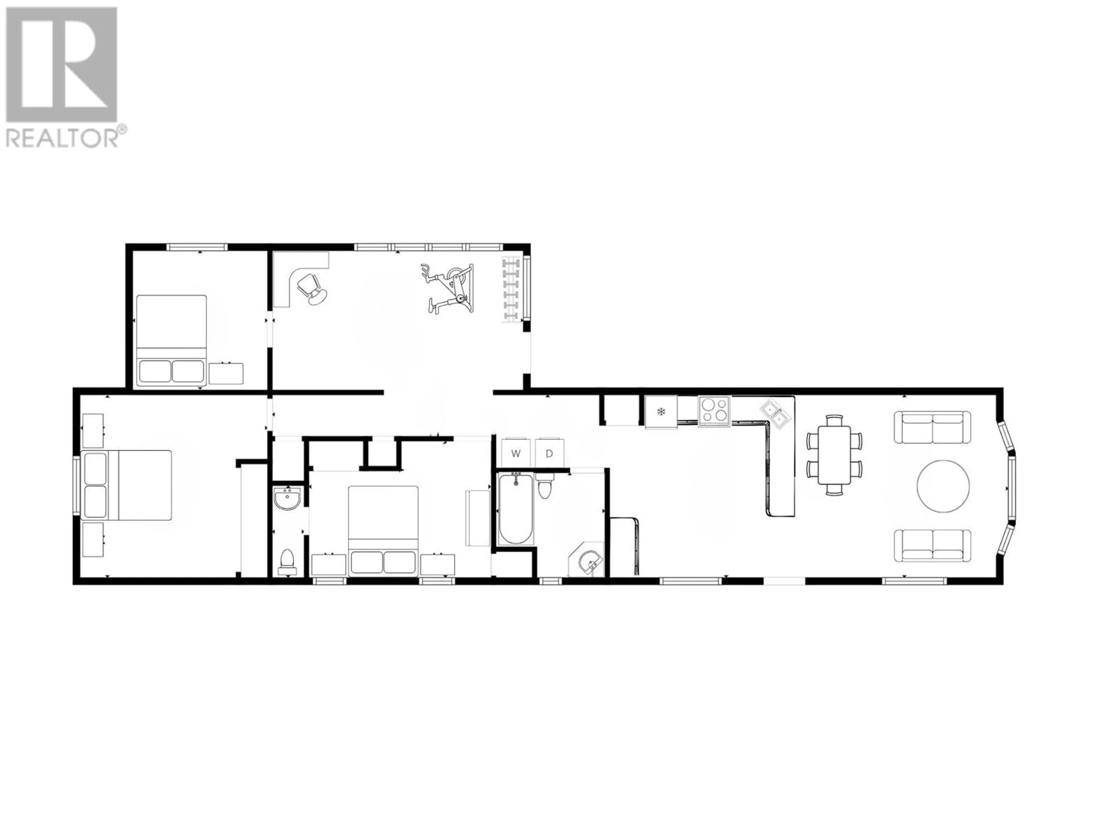 Floor plan for 1555 HOWE Road Unit# 68, Kamloops British Columbia V1S1V1