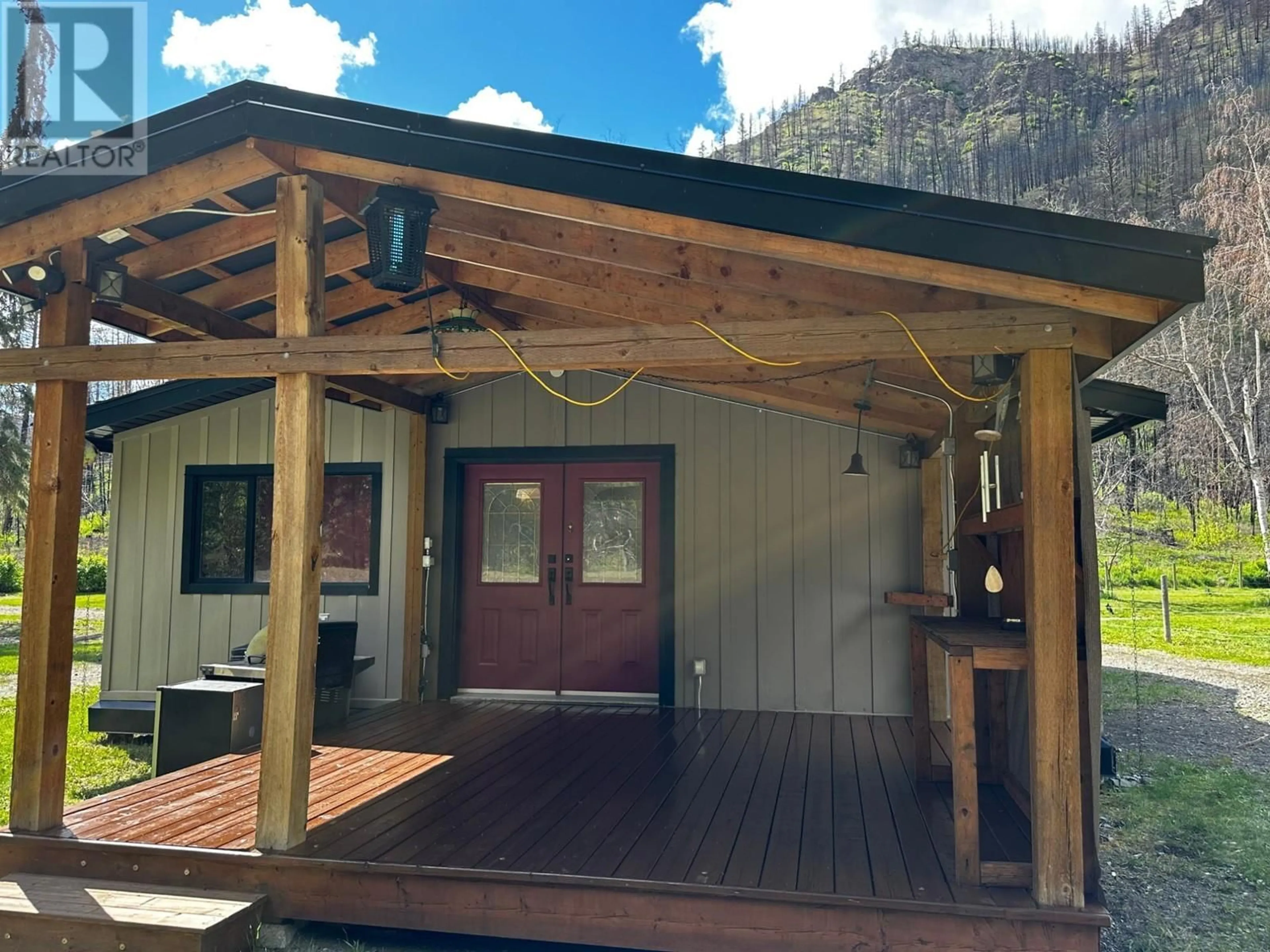 Patio, mountain view for 6510 DEADMAN VIDETTE ROAD, Kamloops British Columbia V2H1T7