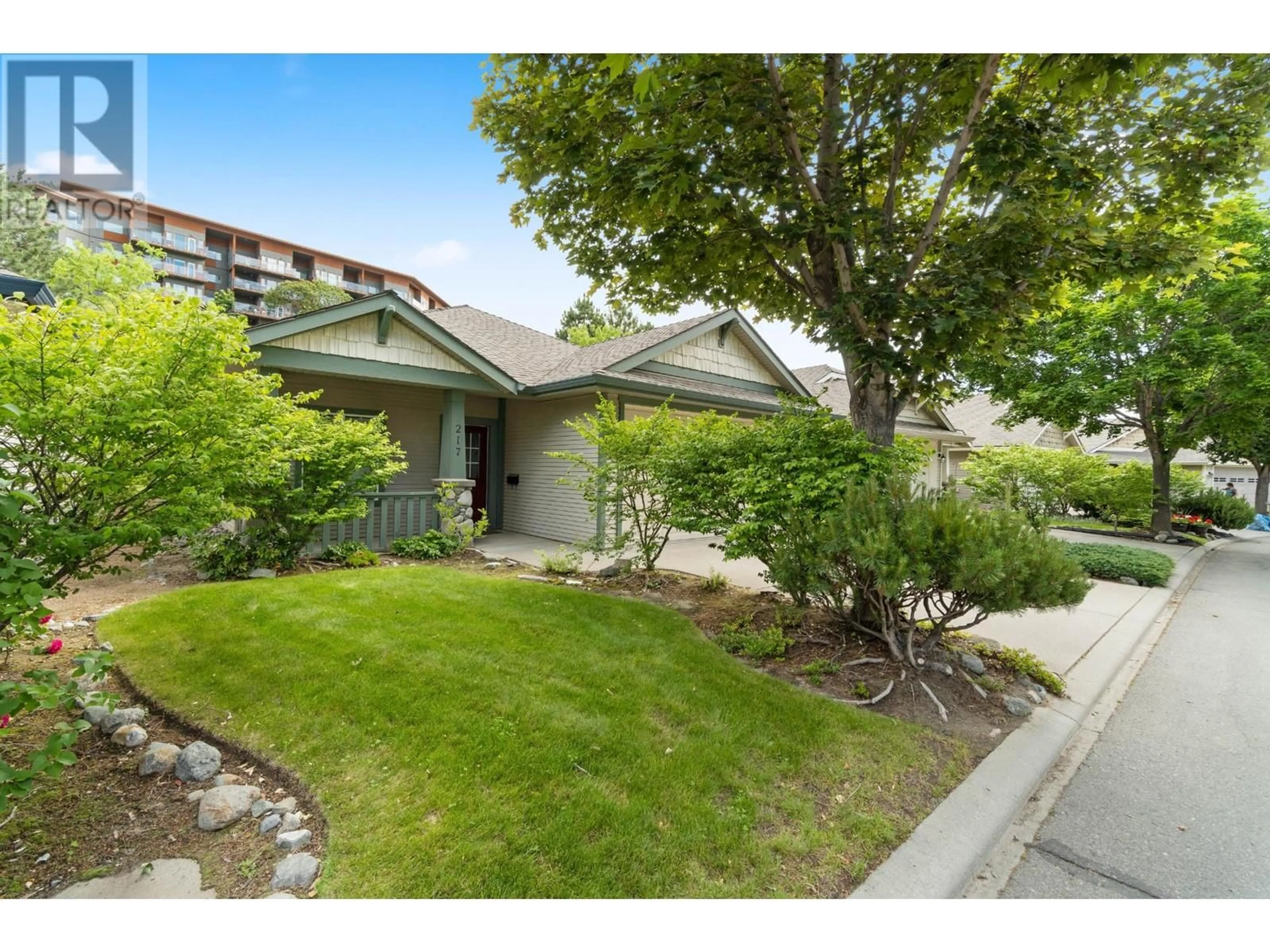 A pic from exterior of the house or condo, the fenced backyard for 217 SAGEWOOD Drive, Kamloops British Columbia V2H1R1