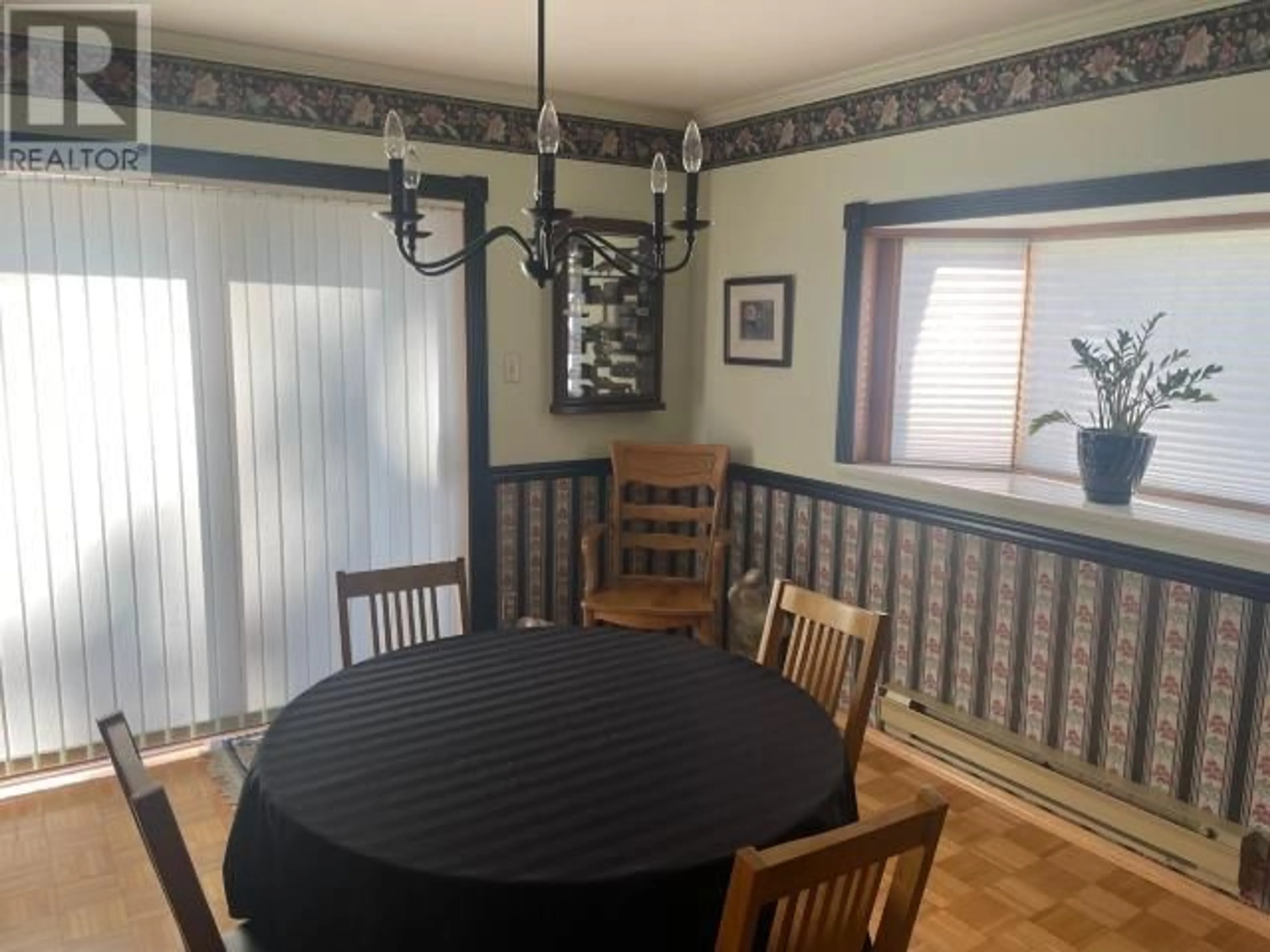 Dining room, wood/laminate floor for 5084 LEAPER ROAD, Texada Island British Columbia V0N1W0