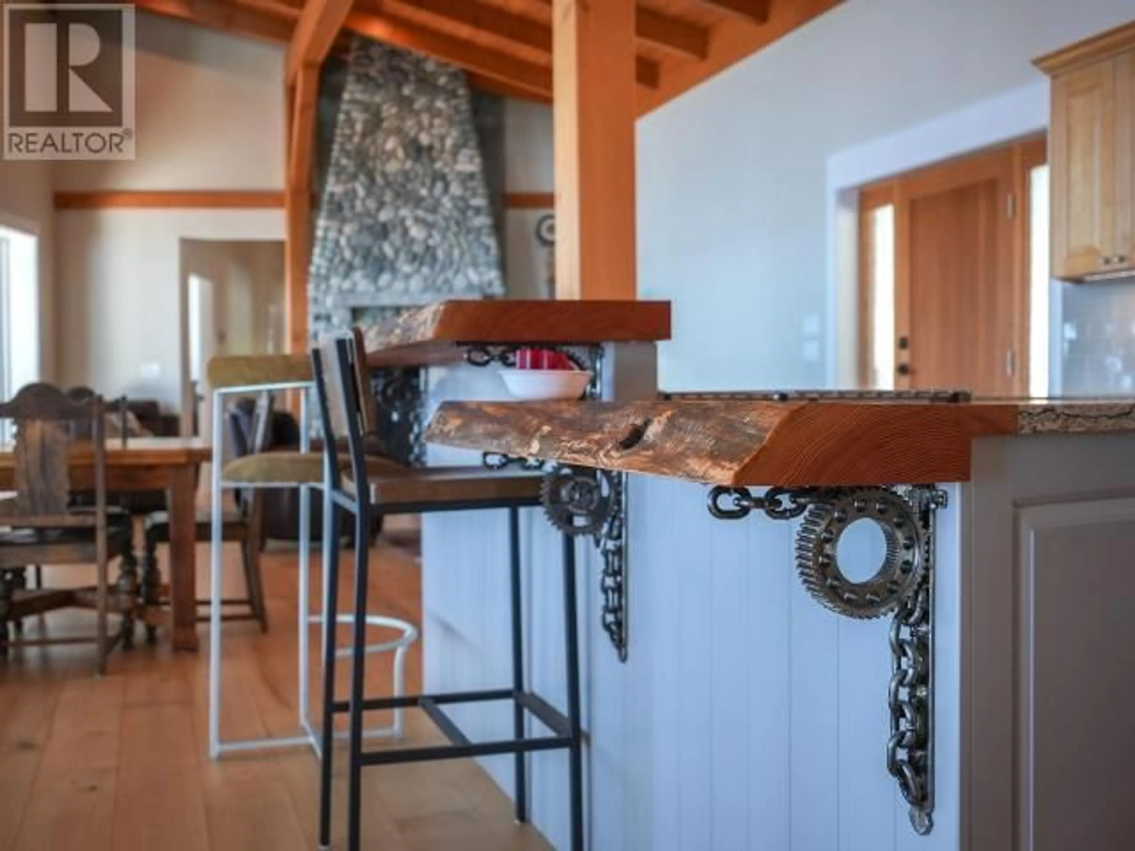 Rustic kitchen, wood floors, cottage for 12369 SCOTCH FIR POINT RD, Powell River British Columbia