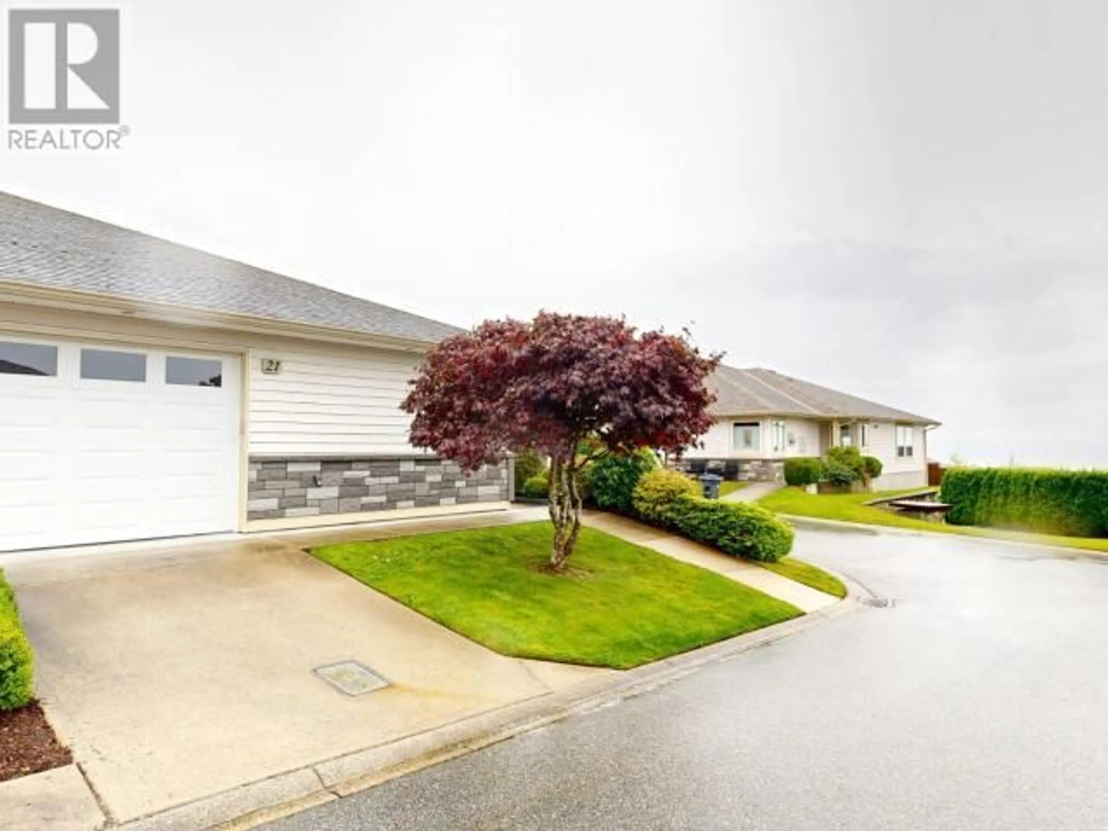 Frontside or backside of a home, the street view for 21-4415 MANSON AVE, Powell River British Columbia