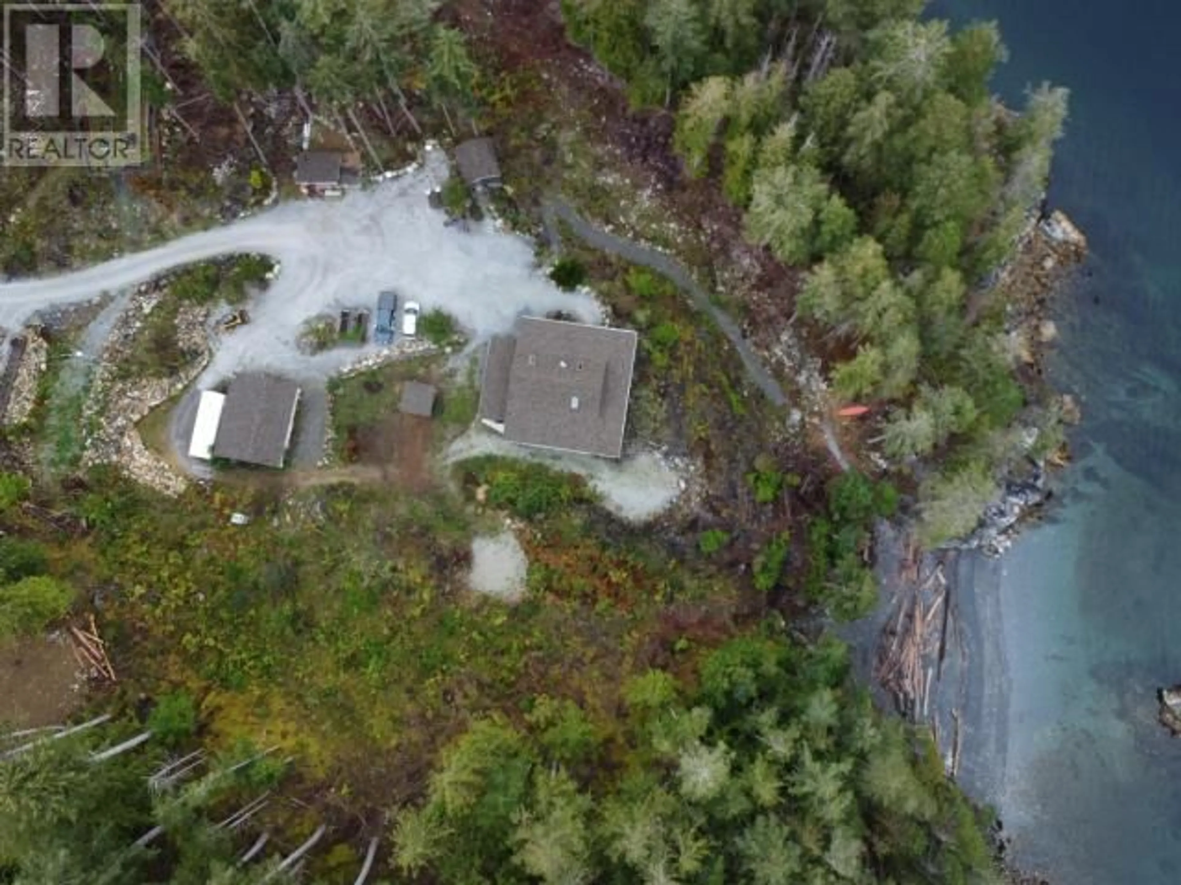 Frontside or backside of a home, cottage for 1837 BLUBBER BAY RD, Texada Island British Columbia V0N3K0