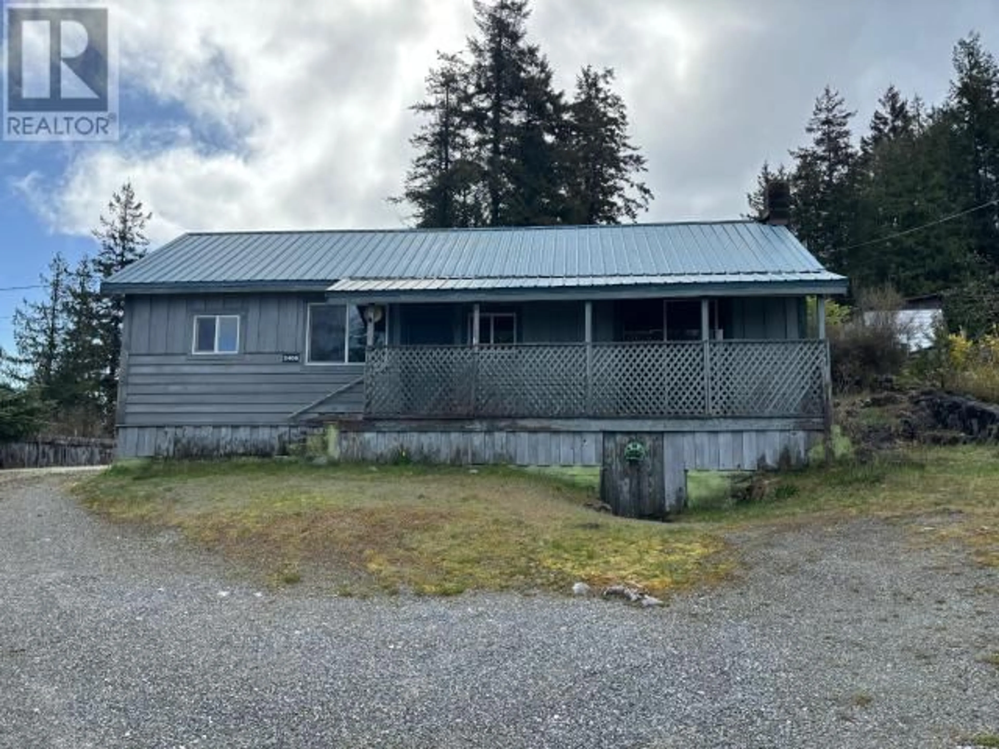 Frontside or backside of a home, cottage for 2466 SMELTER AVE, Texada Island British Columbia