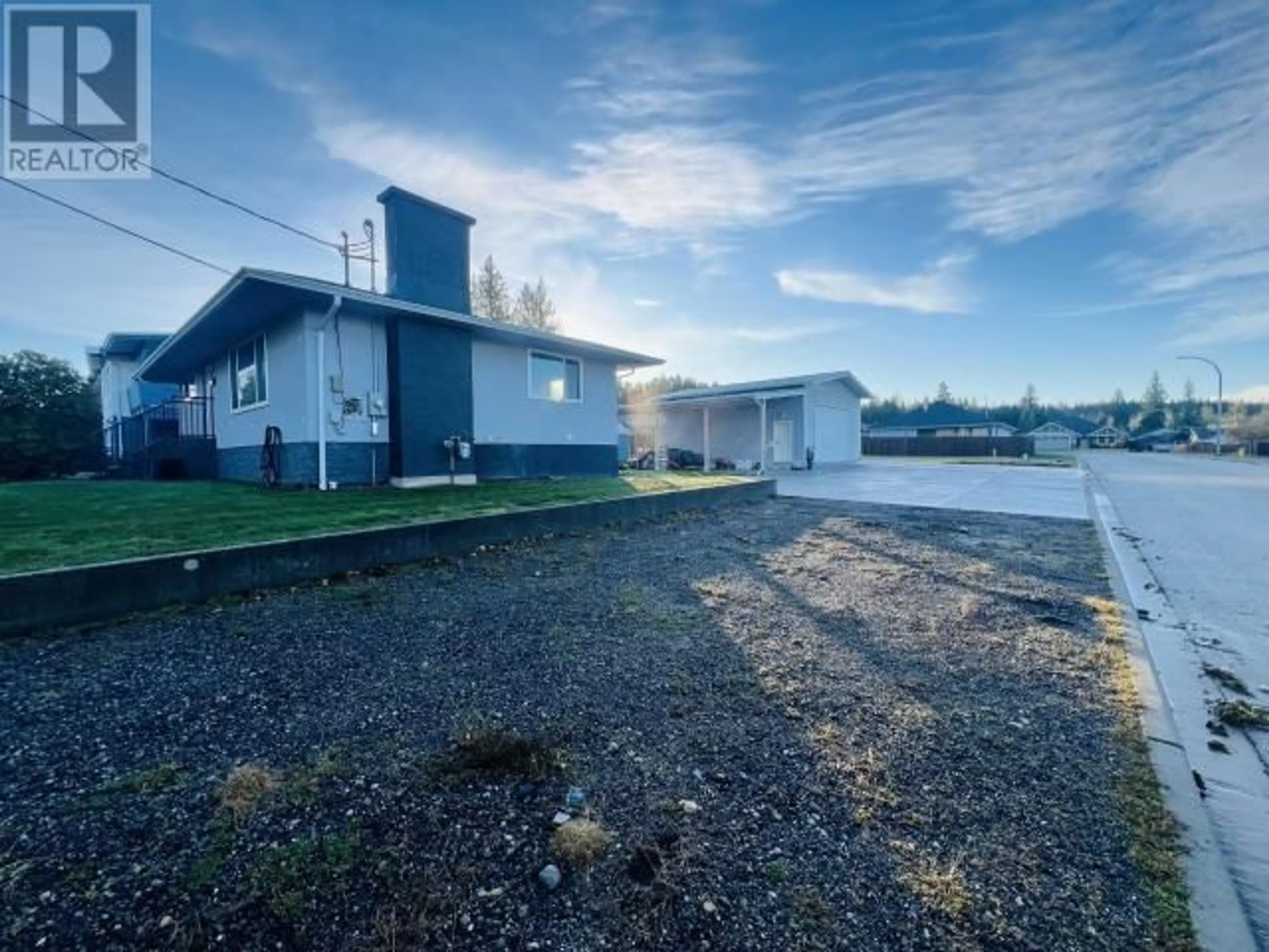 Frontside or backside of a home, the front or back of building for 7334 FIELD STREET, Powell River British Columbia